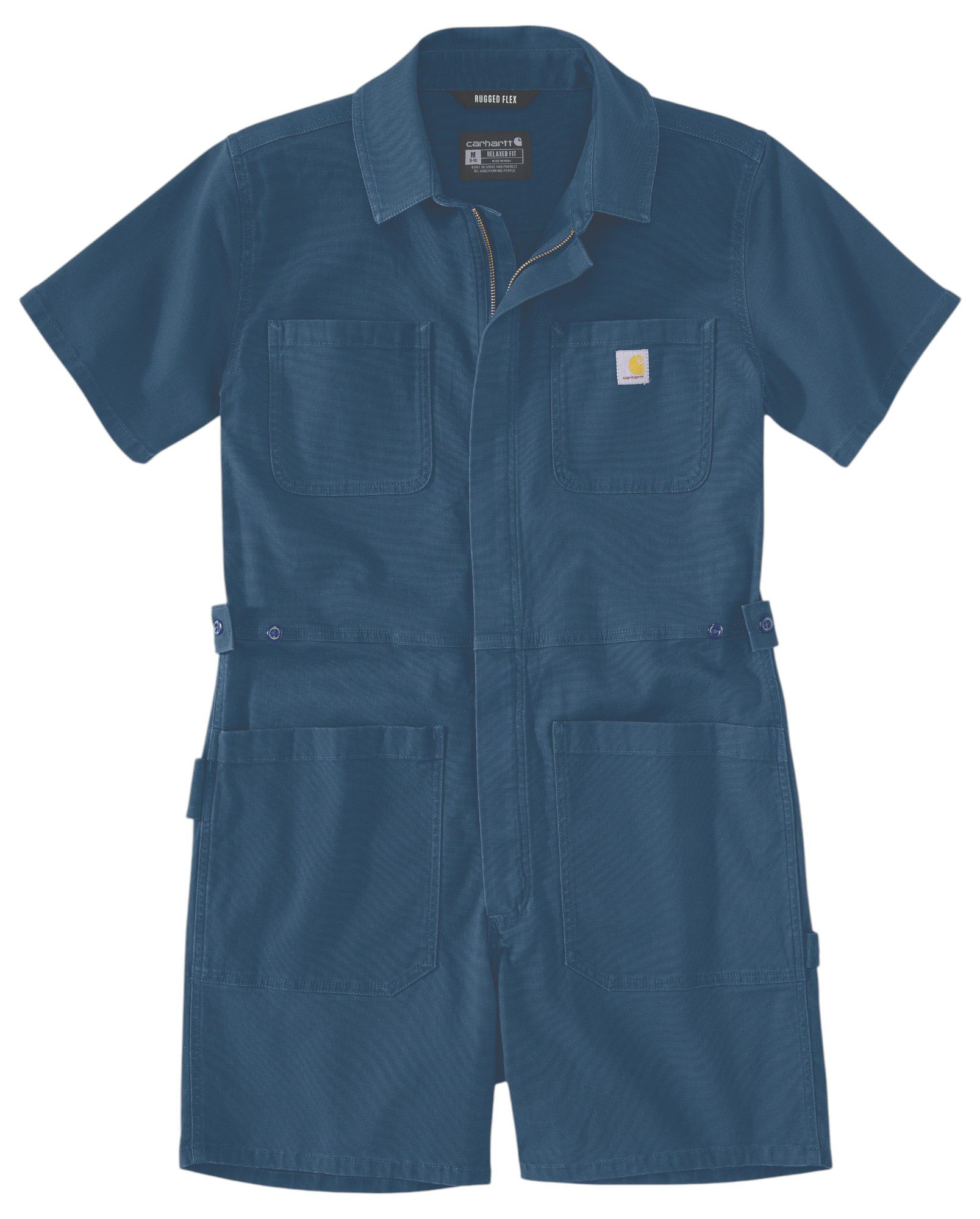 Carhartt Women's TENCEL™ Fiber Series Relaxed Fit Twill Short-Sleeve Shortall product image