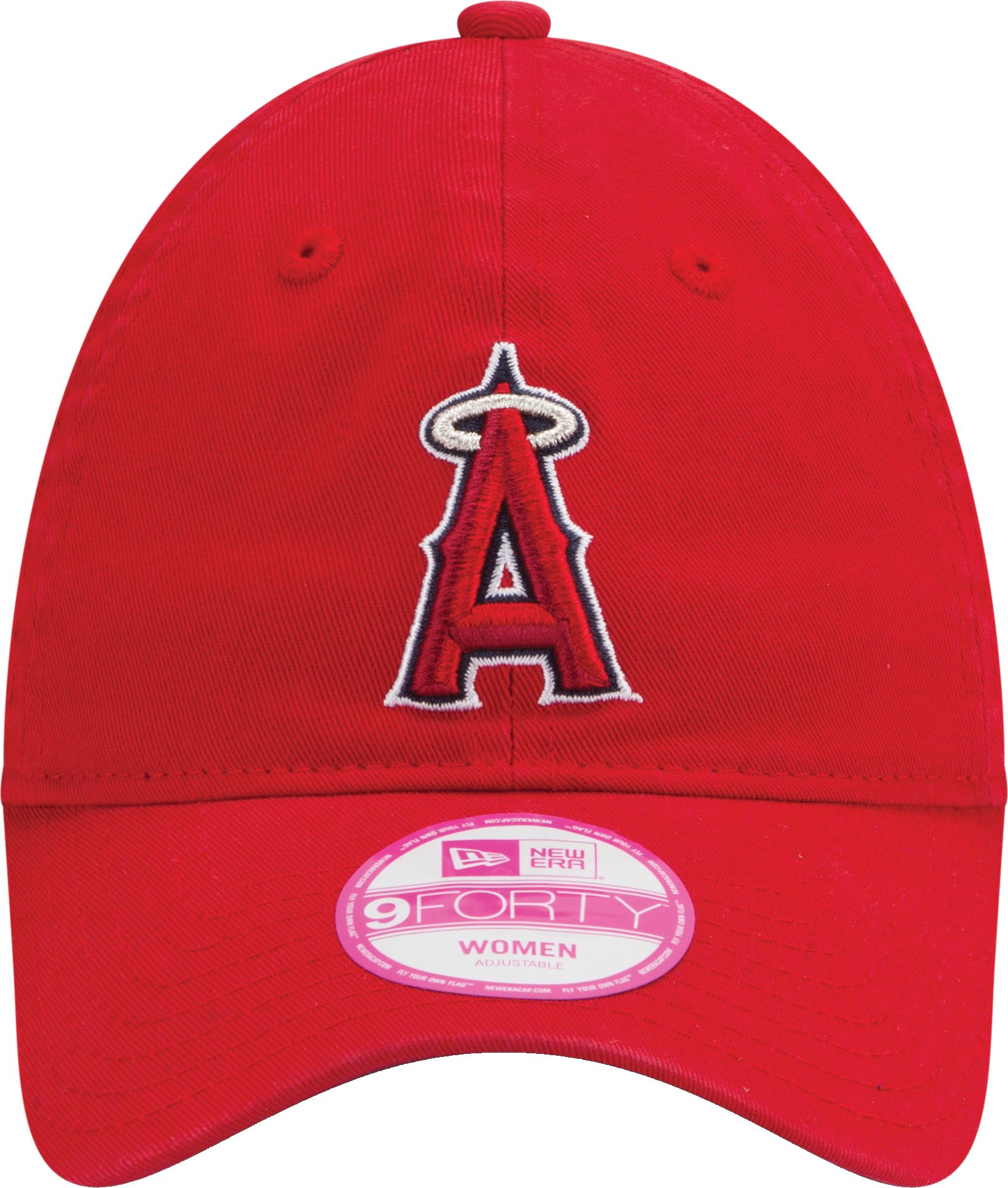 New Era Women's Los Angeles Angels 9Forty Essential Red Adjustable Hat product image
