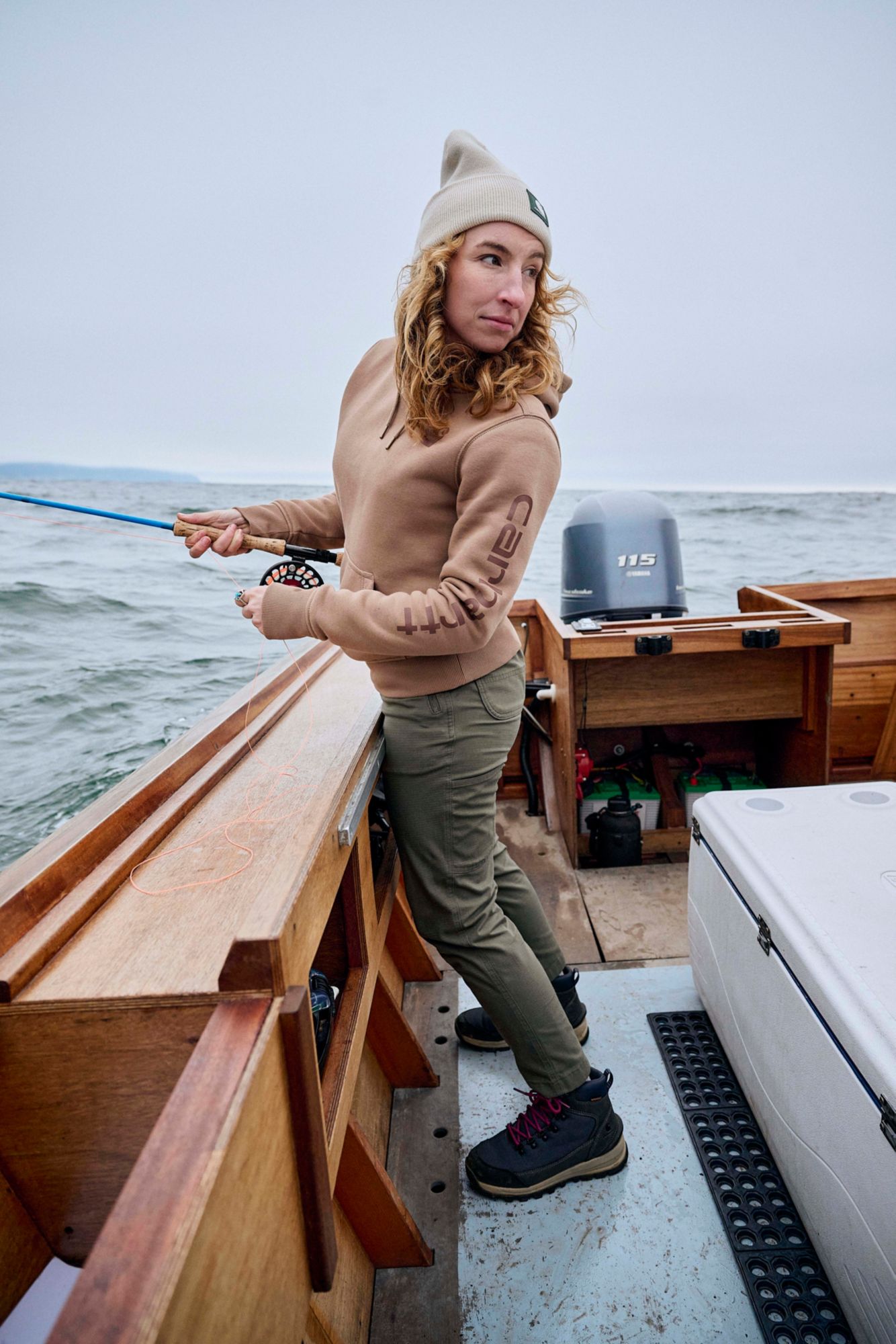 Carhartt Men's Knit Rubber Patch Beanie product image