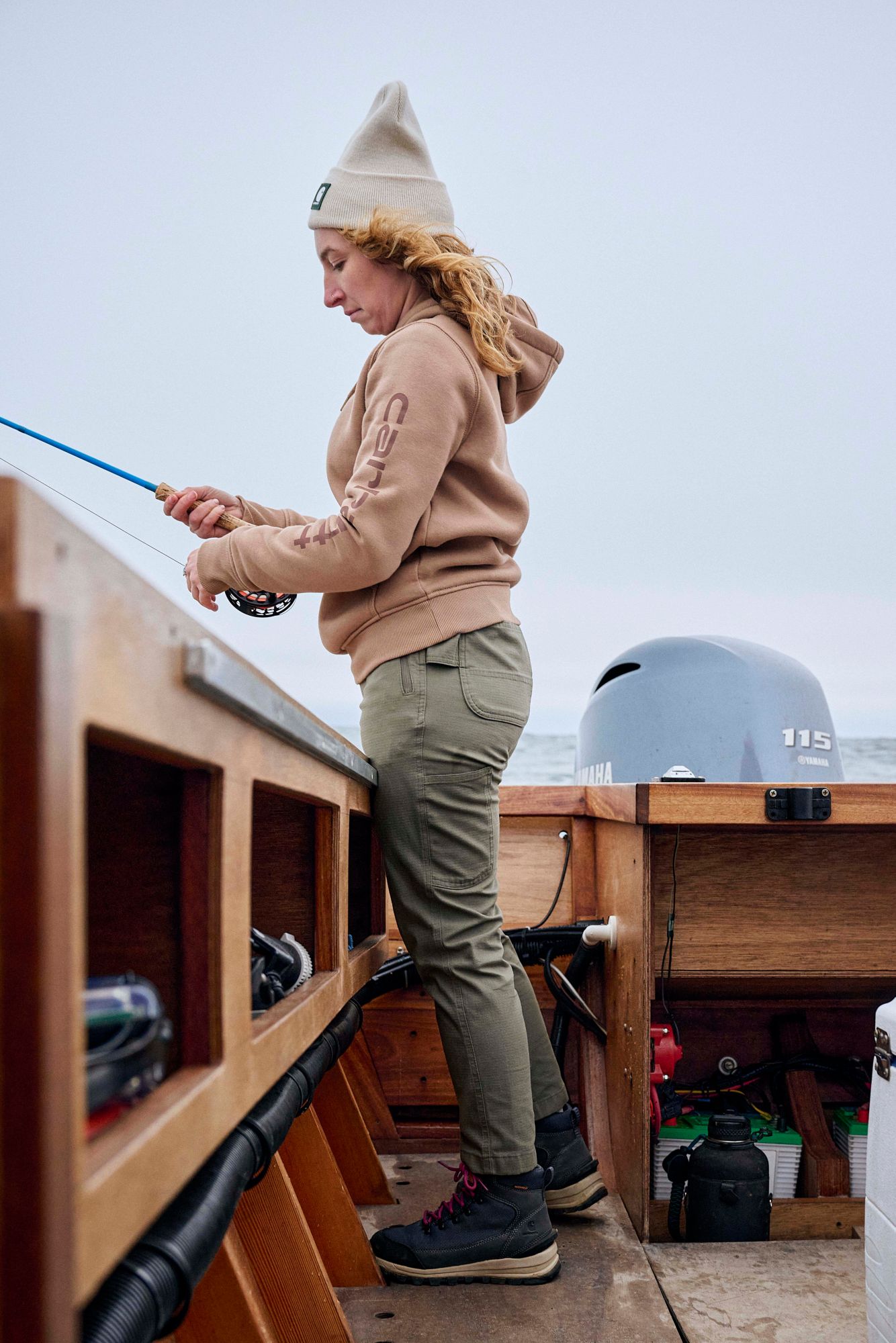 Carhartt Men's Knit Rubber Patch Beanie product image