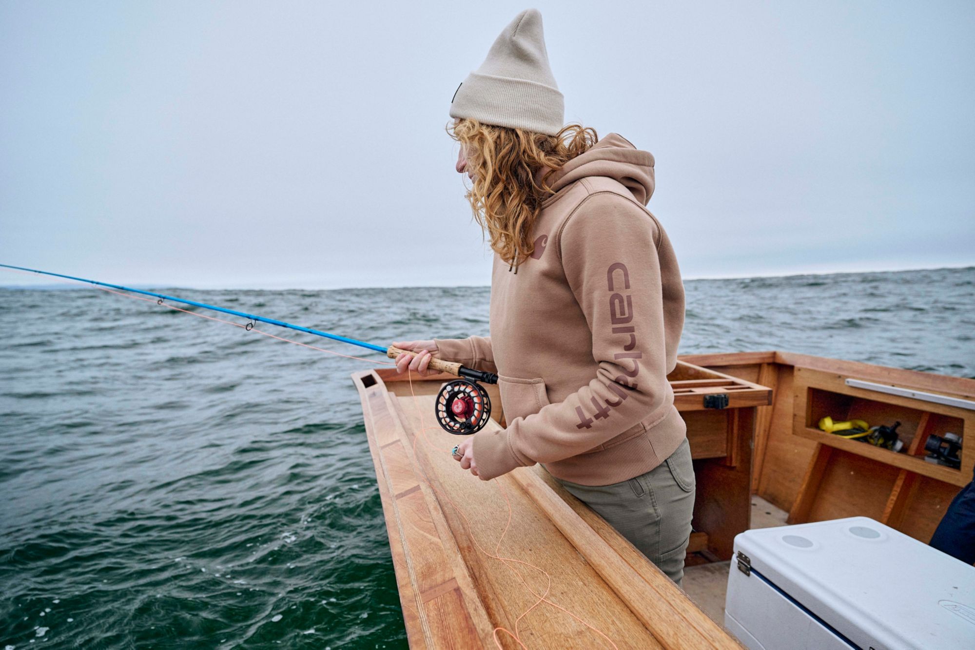 Carhartt Men's Knit Rubber Patch Beanie product image