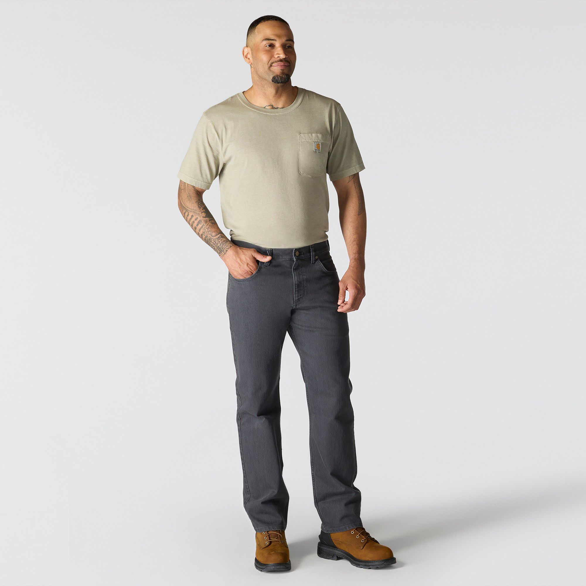 Carhartt Men's Relaxed Straight Rugged Flex Dyed Jean product image