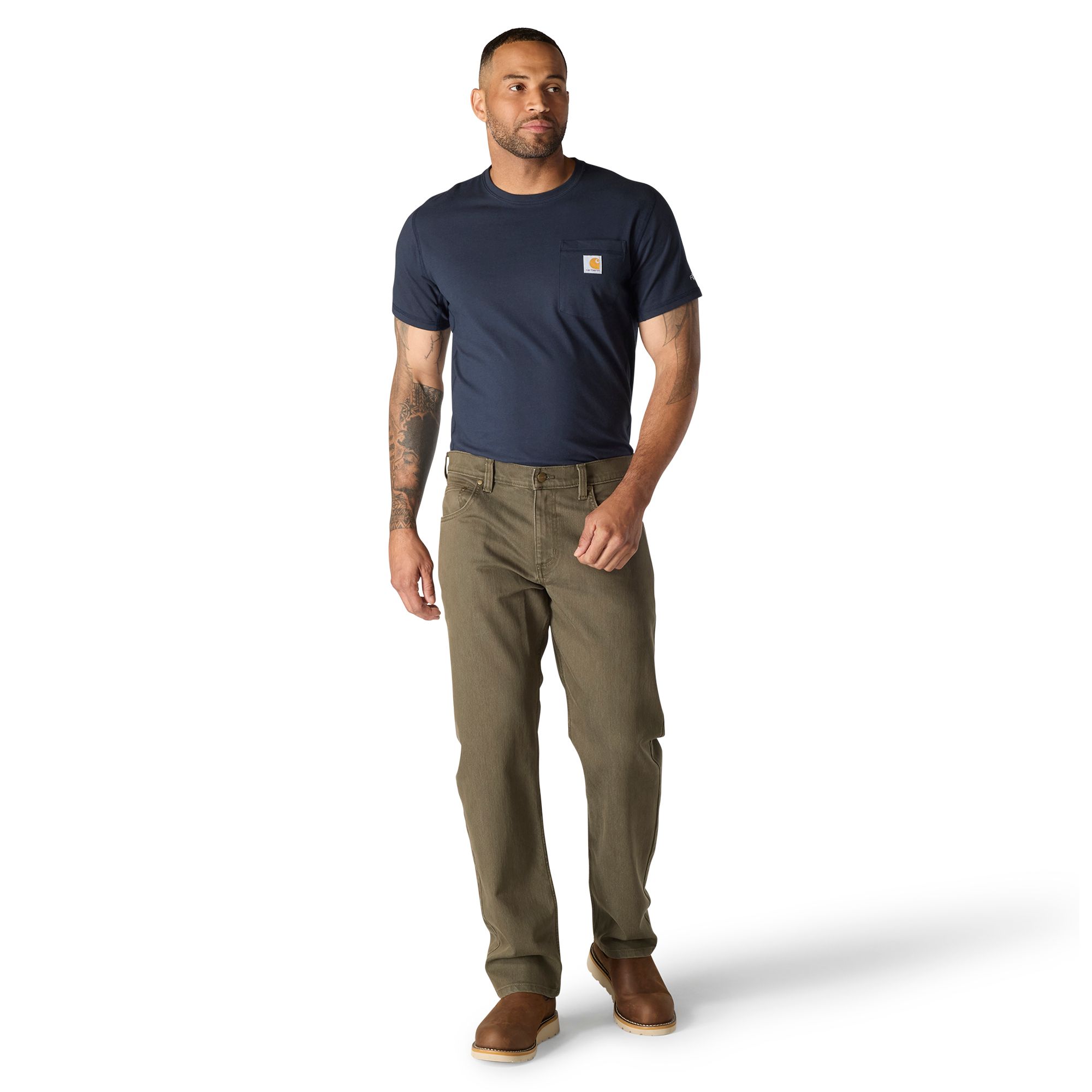 Carhartt Men's Relaxed Straight Rugged Flex Dyed Jean product image