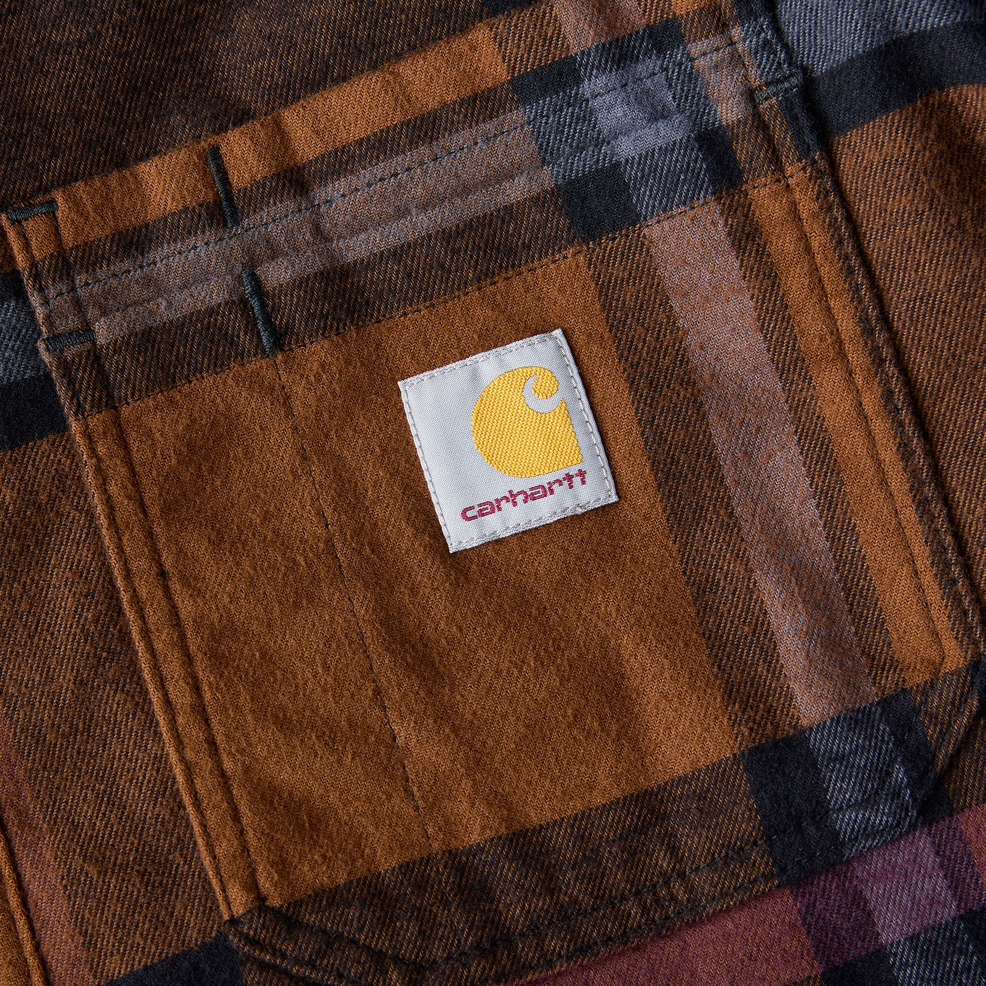 Carhartt Men's Hooded Flannel Shirt Jacket product image