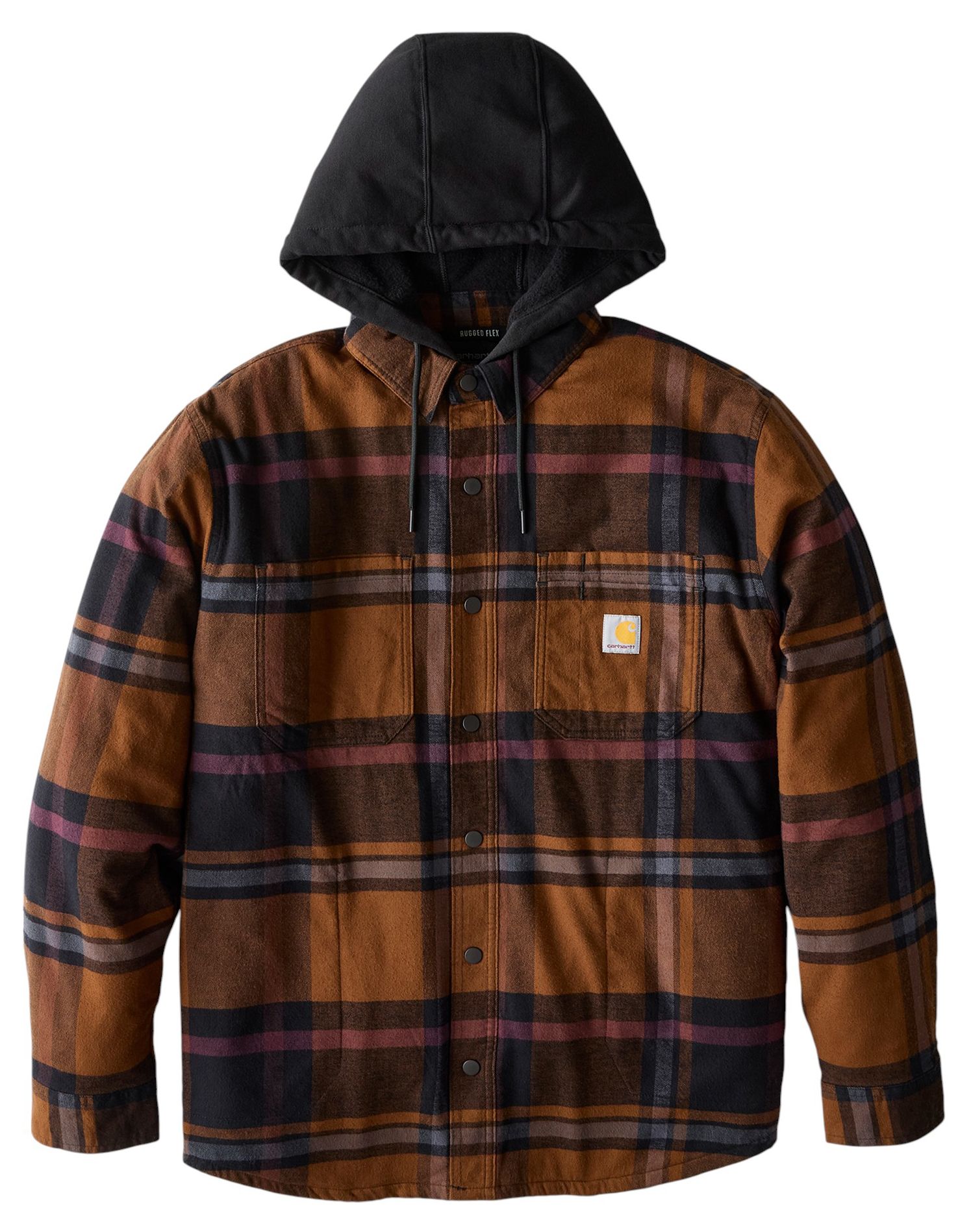 Carhartt Men's Hooded Flannel Shirt Jacket product image