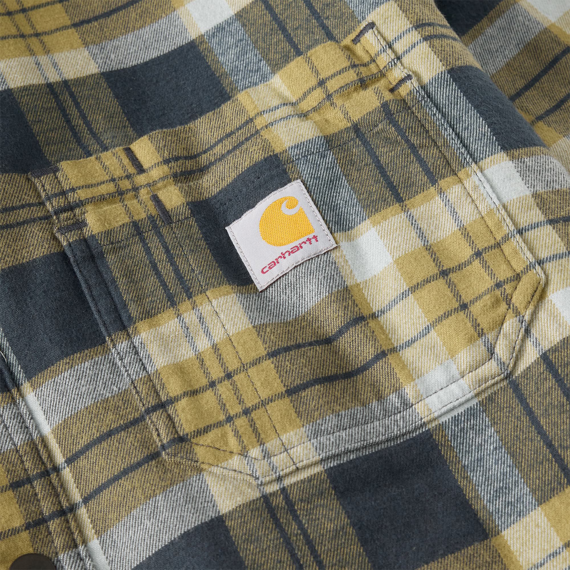 Carhartt Men's Hooded Flannel Shirt Jacket product image