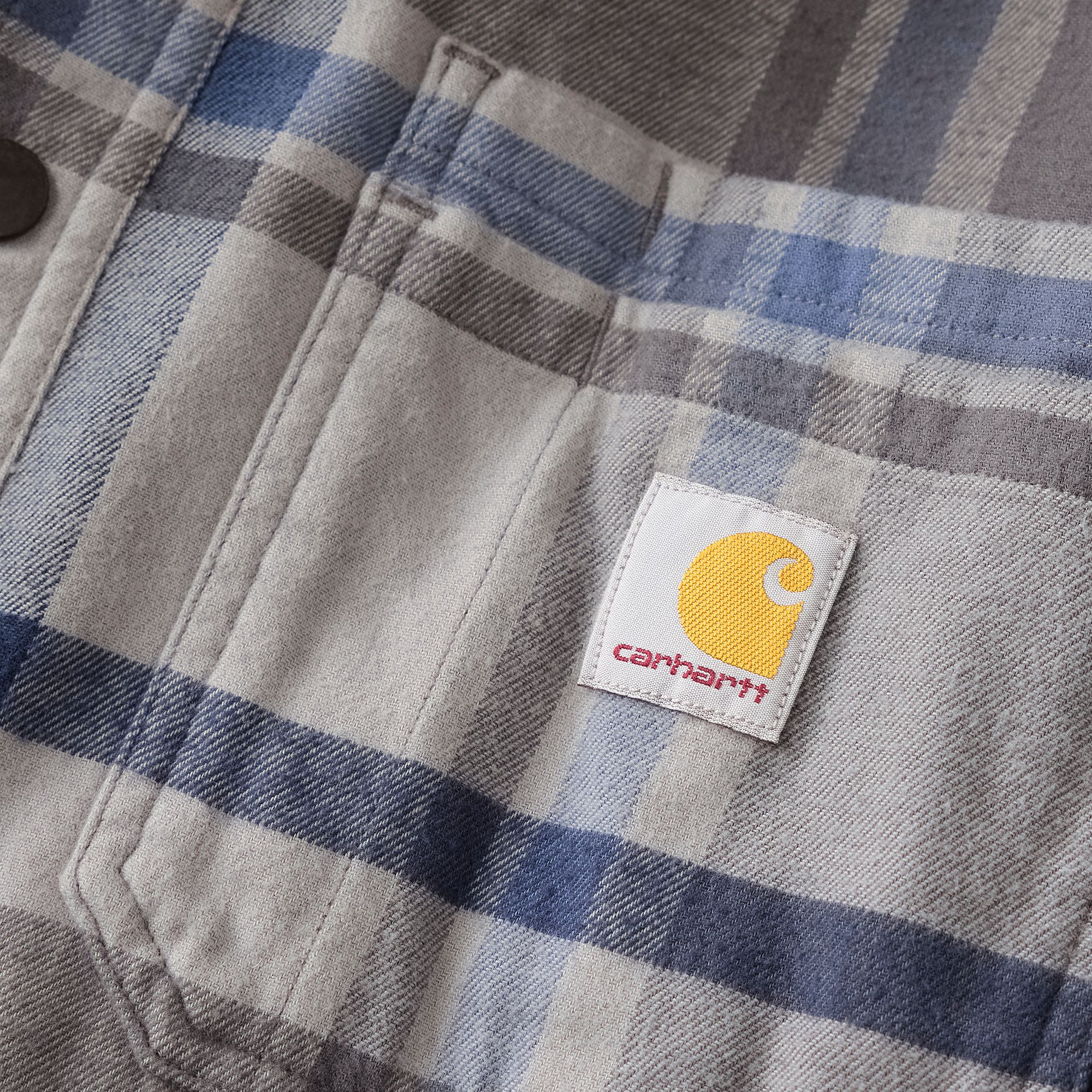 Carhartt Men's Hooded Flannel Shirt Jacket product image