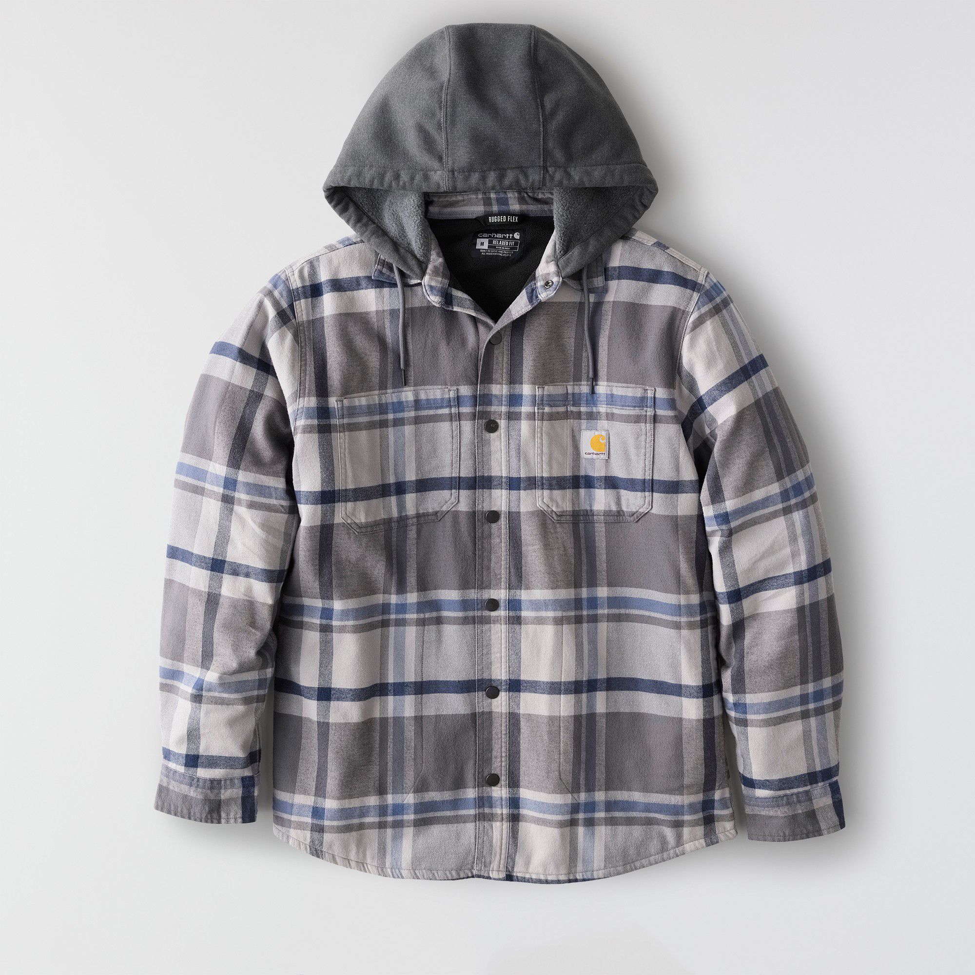 Carhartt Men's Hooded Flannel Shirt Jacket product image