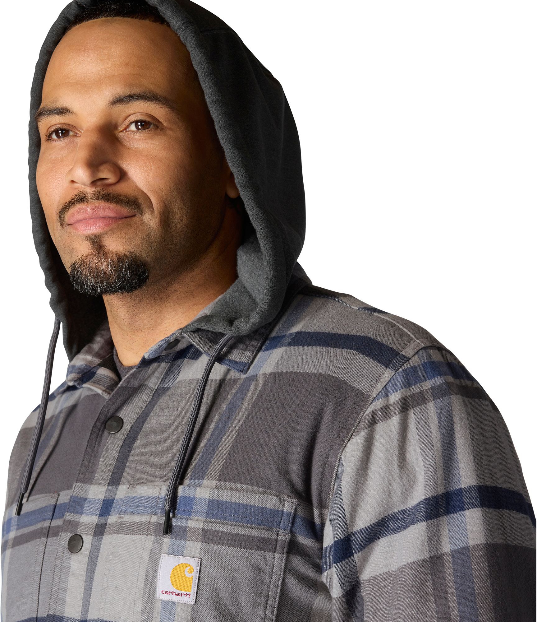 Carhartt Men's Hooded Flannel Shirt Jacket product image