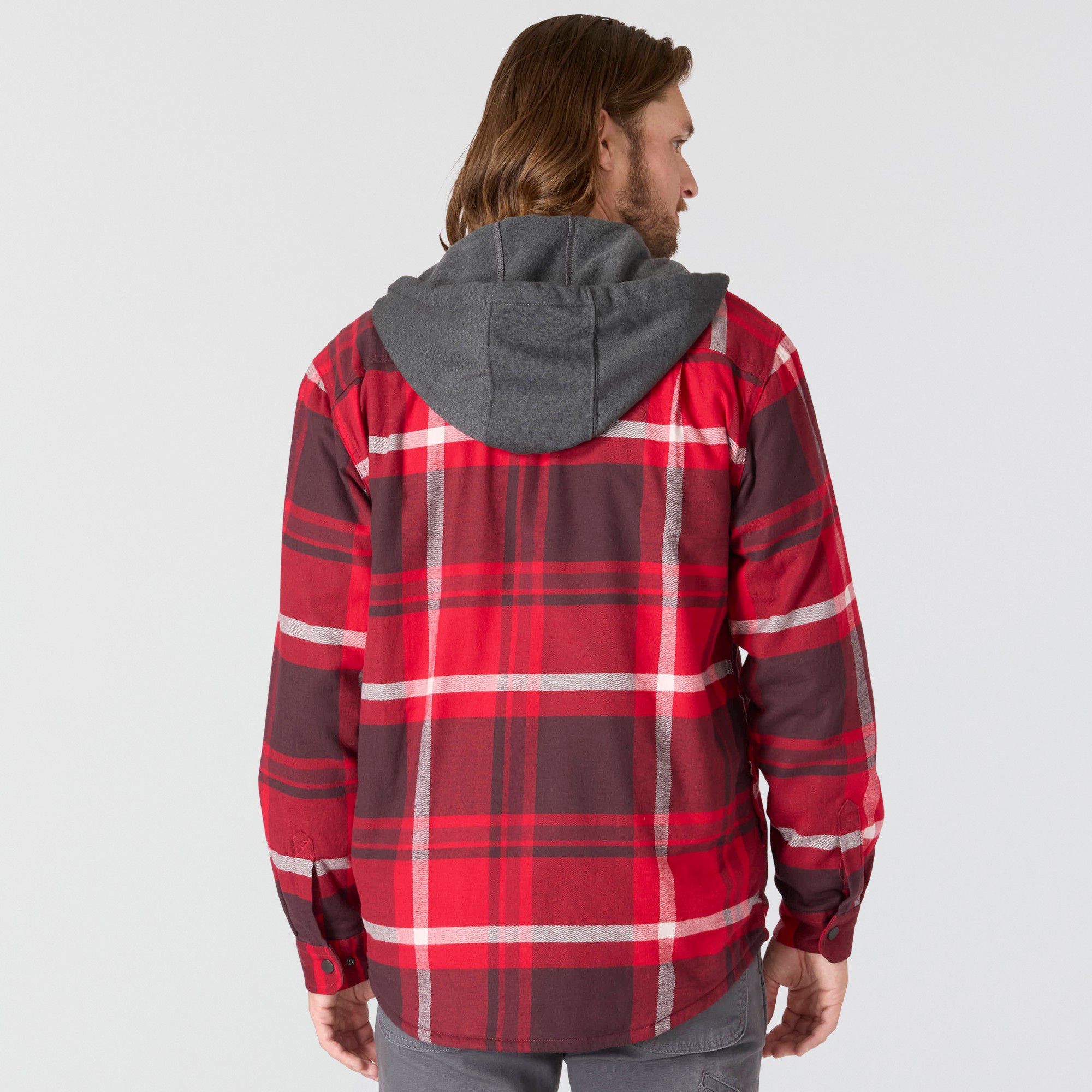 Carhartt Men's Hooded Flannel Shirt Jacket product image