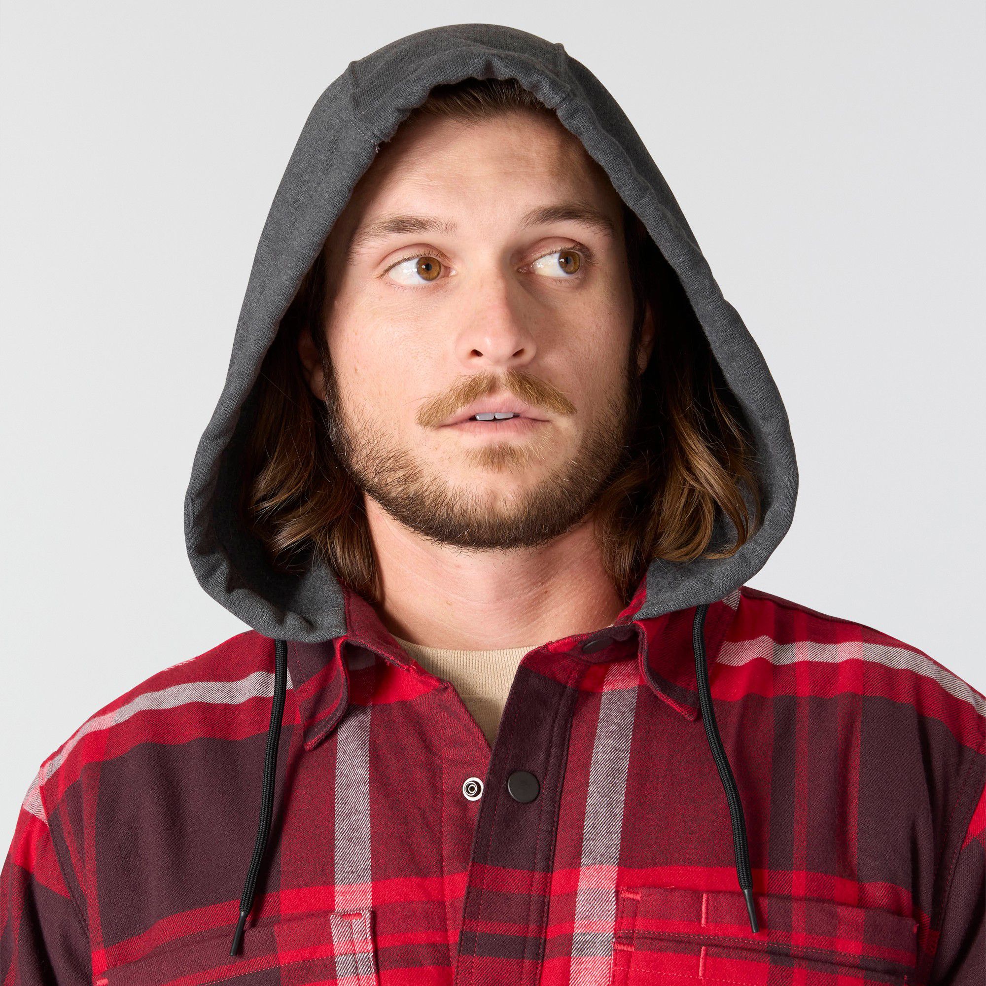 Carhartt Men's Hooded Flannel Shirt Jacket product image