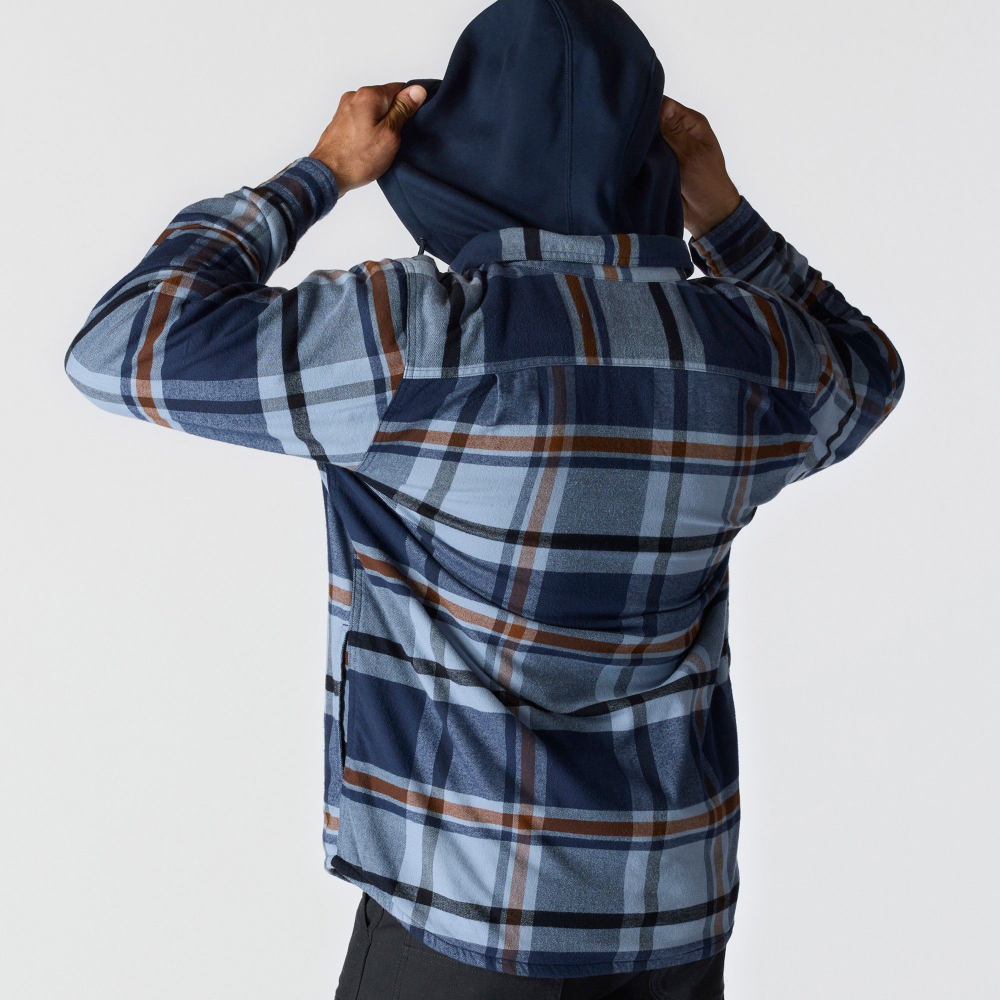 Carhartt Men's Hooded Flannel Shirt Jacket product image