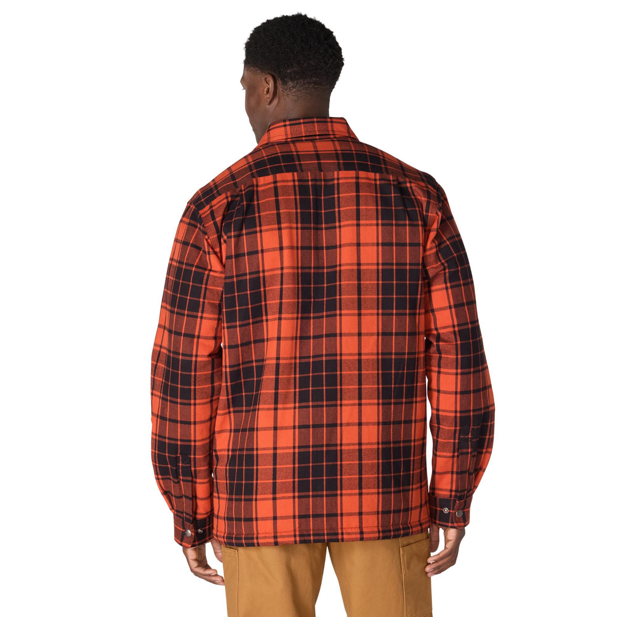 Carhartt Men's Flannel Sherpa Lined Shirt Jacket product image
