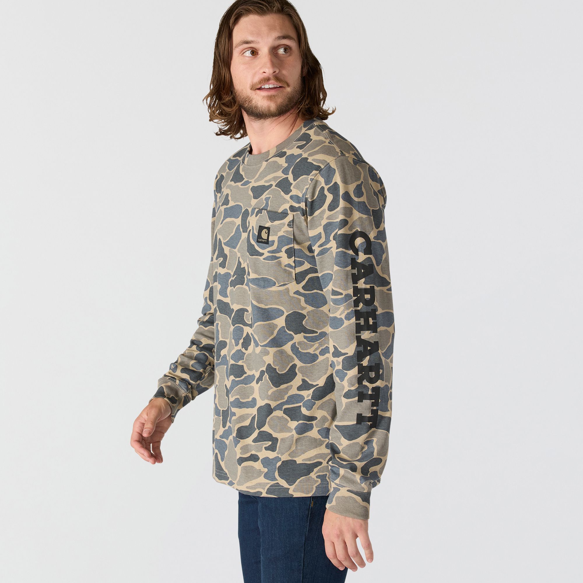 Carhartt Men's Camo Long Sleeve T-Shirt product image