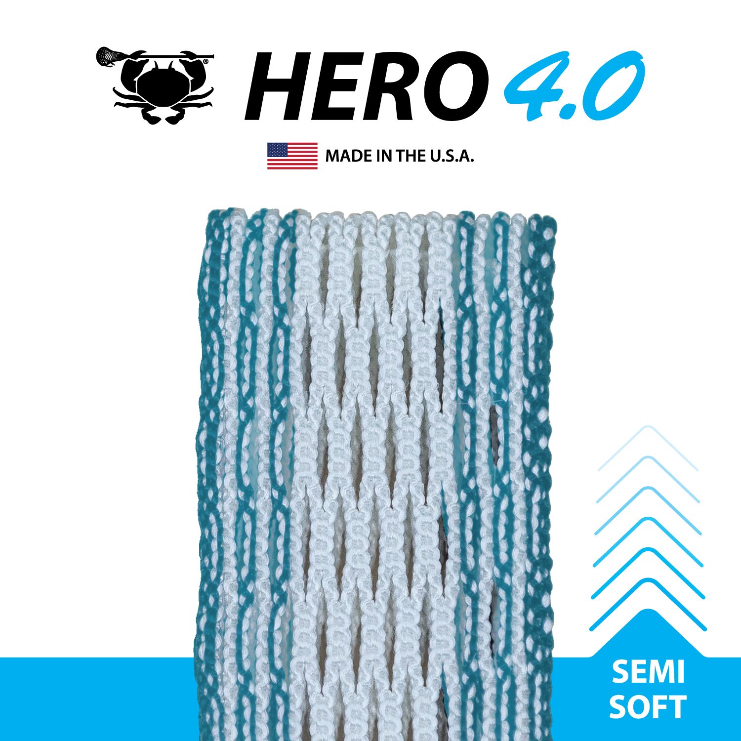 ECD Heromesh 4.0 Storm Striker Semi-Soft Lacosse Mesh product image