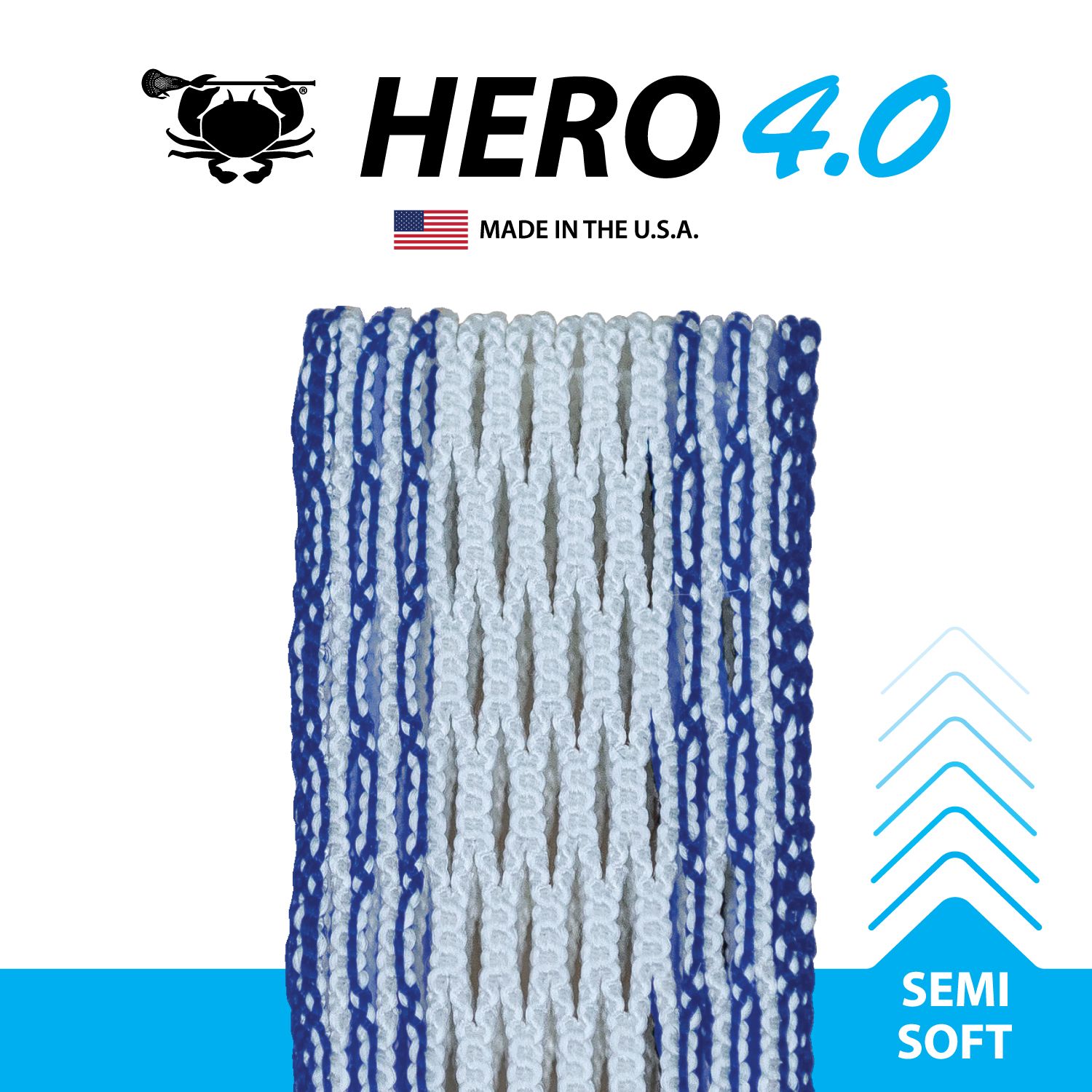 ECD Heromesh 4.0 Storm Striker Semi-Soft Lacosse Mesh product image