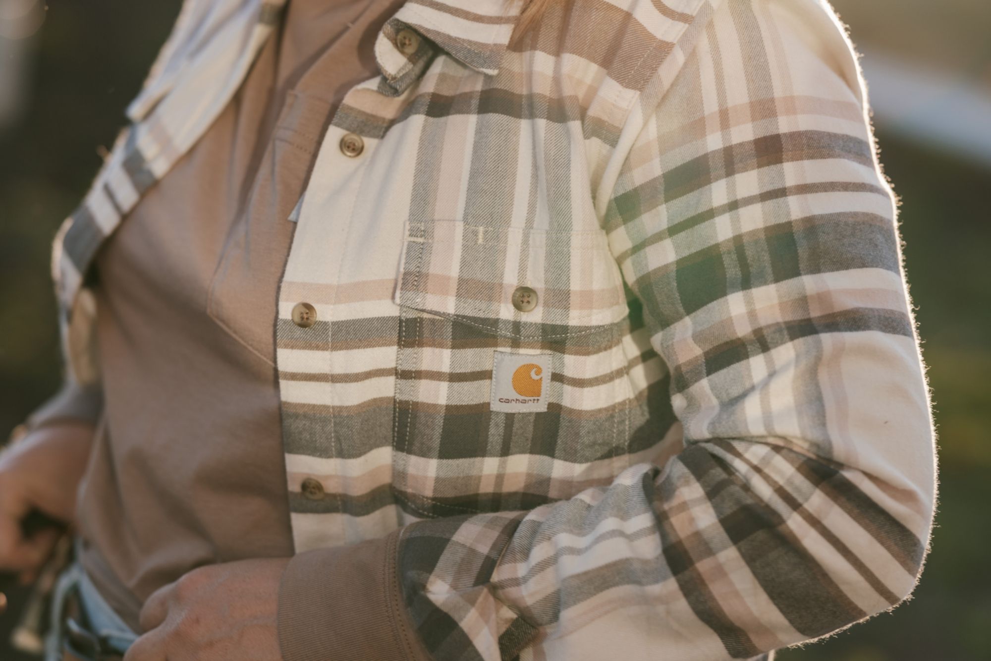 Carhartt Women's Tencel Plaid Shirt product image