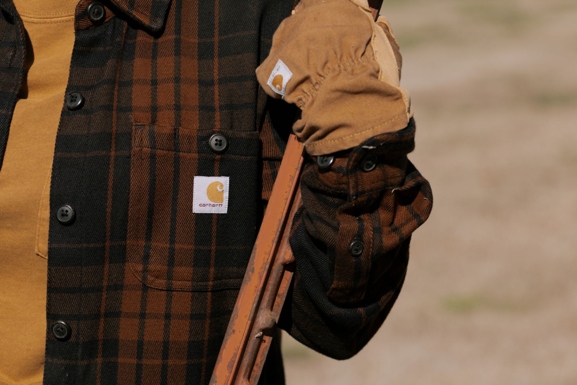 Carhartt Women's Tencel Twill Plaid Shirt product image