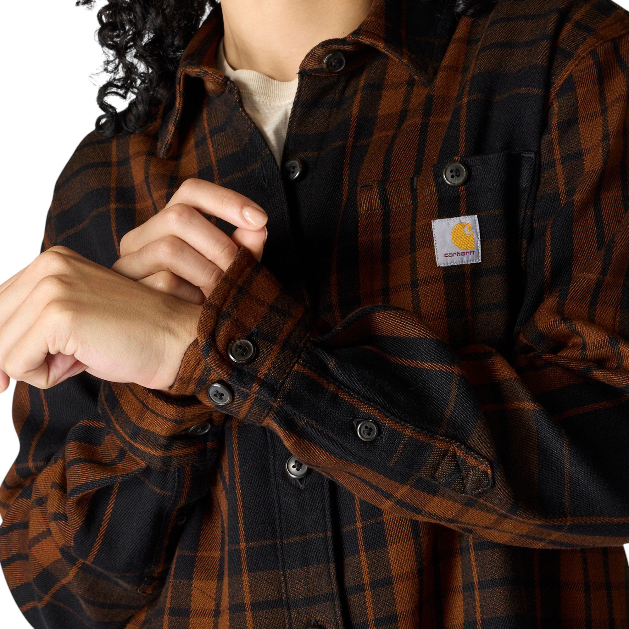 Carhartt Women's Tencel Twill Plaid Shirt product image
