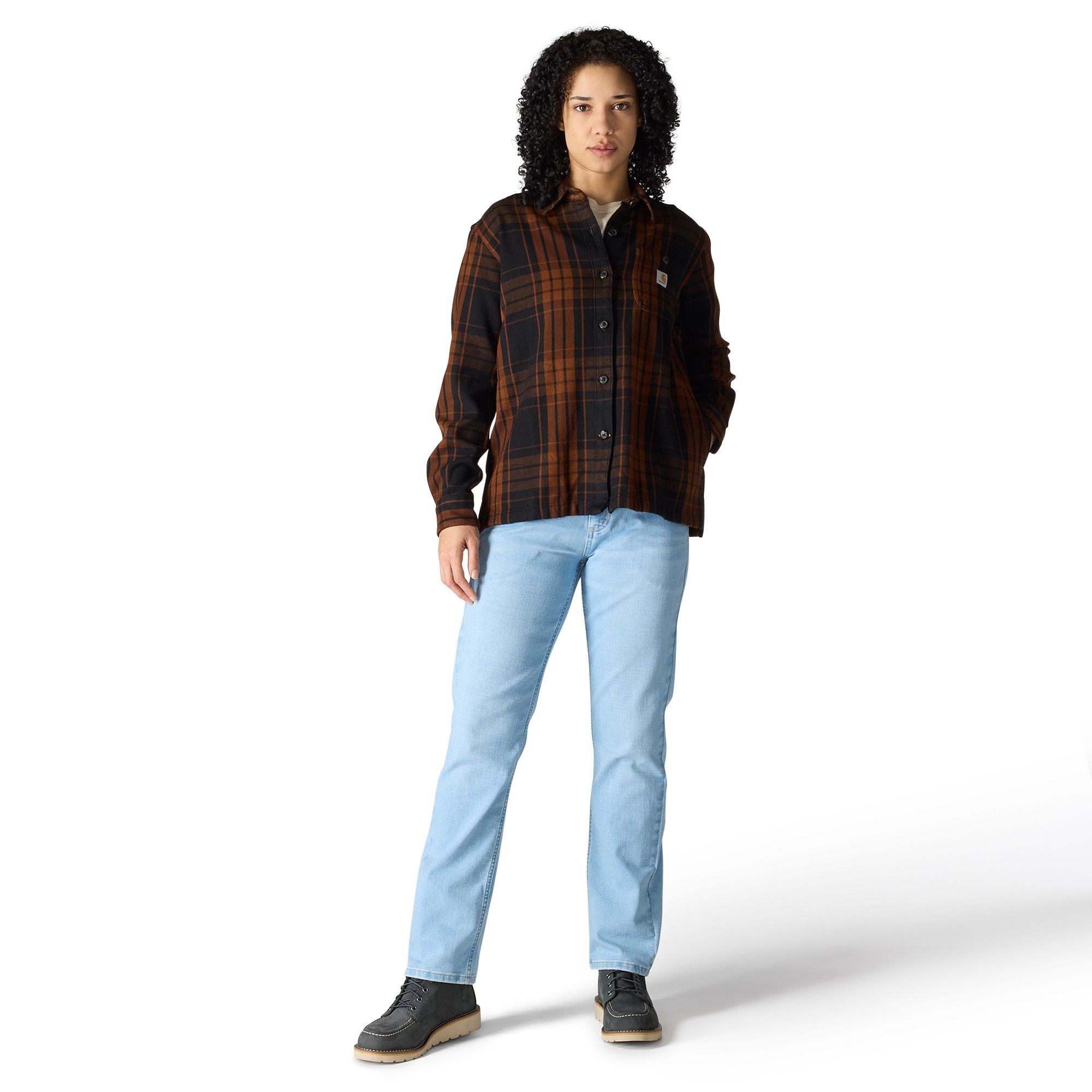 Carhartt Women's Tencel Twill Plaid Shirt product image