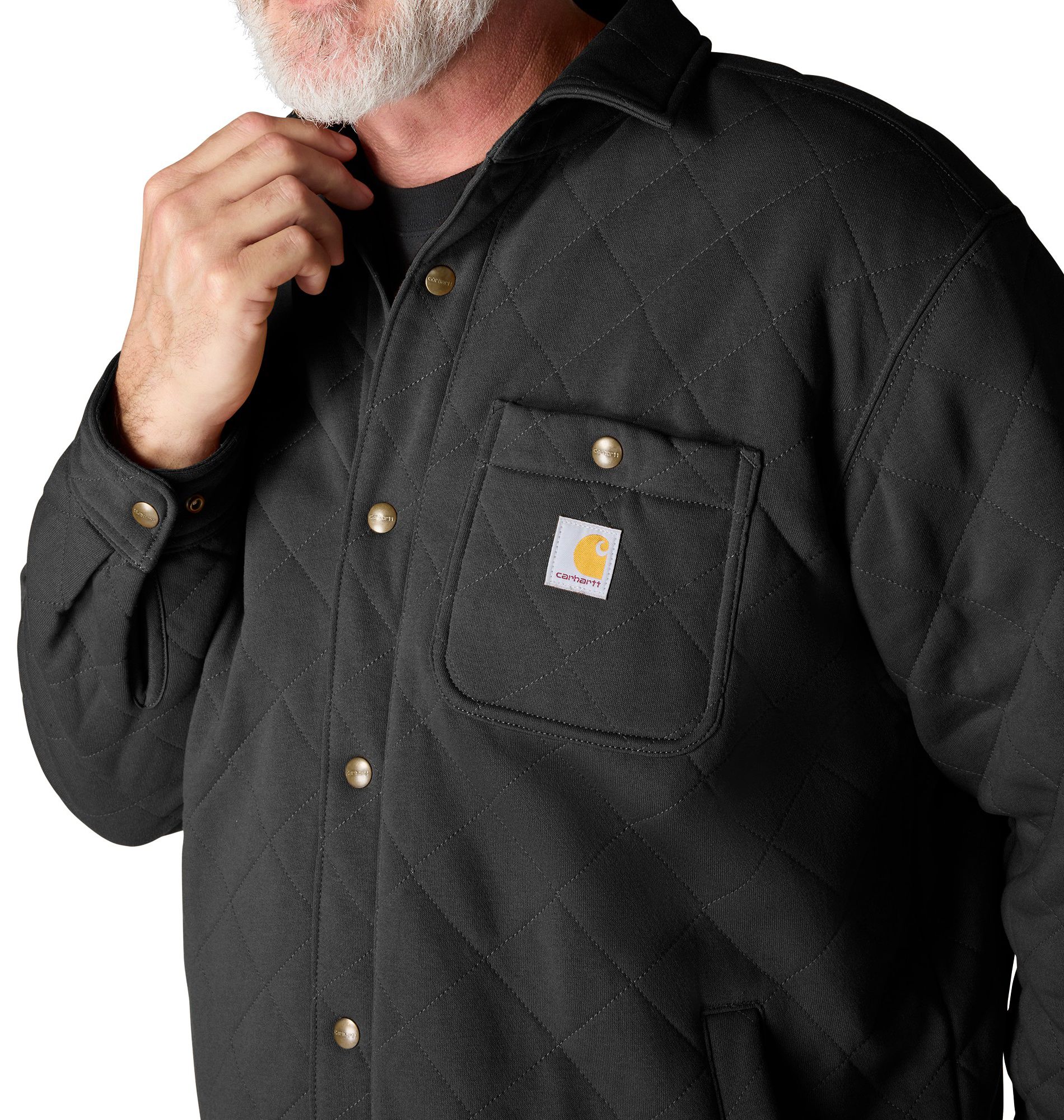 Carhartt Men's Rain Defender Quilt Snap Front Jacket product image