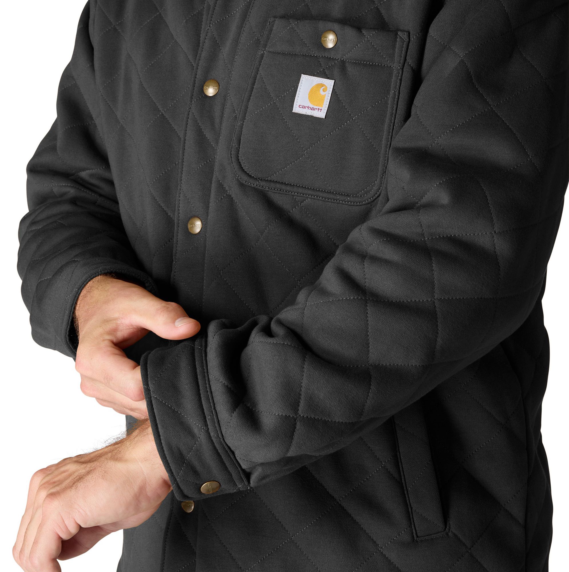 Carhartt Men's Rain Defender Quilt Snap Front Jacket product image