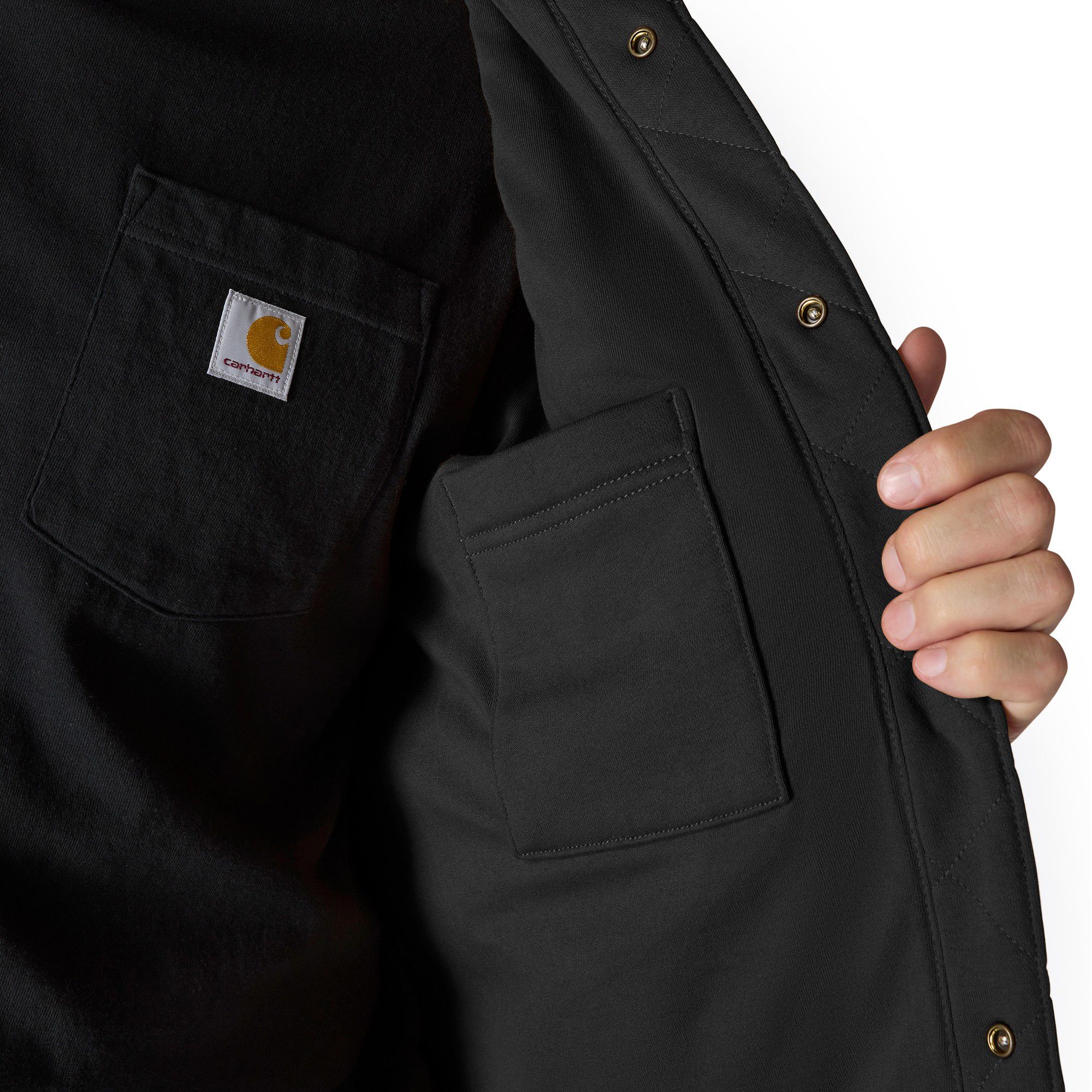 Carhartt Men's Rain Defender Quilt Snap Front Jacket product image