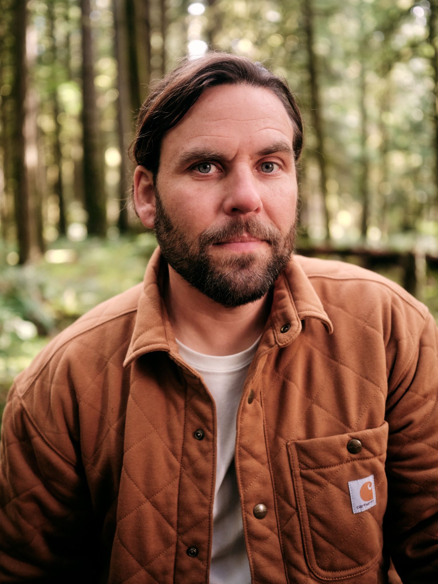 Carhartt Men's Rain Defender Quilt Snap Front Jacket product image