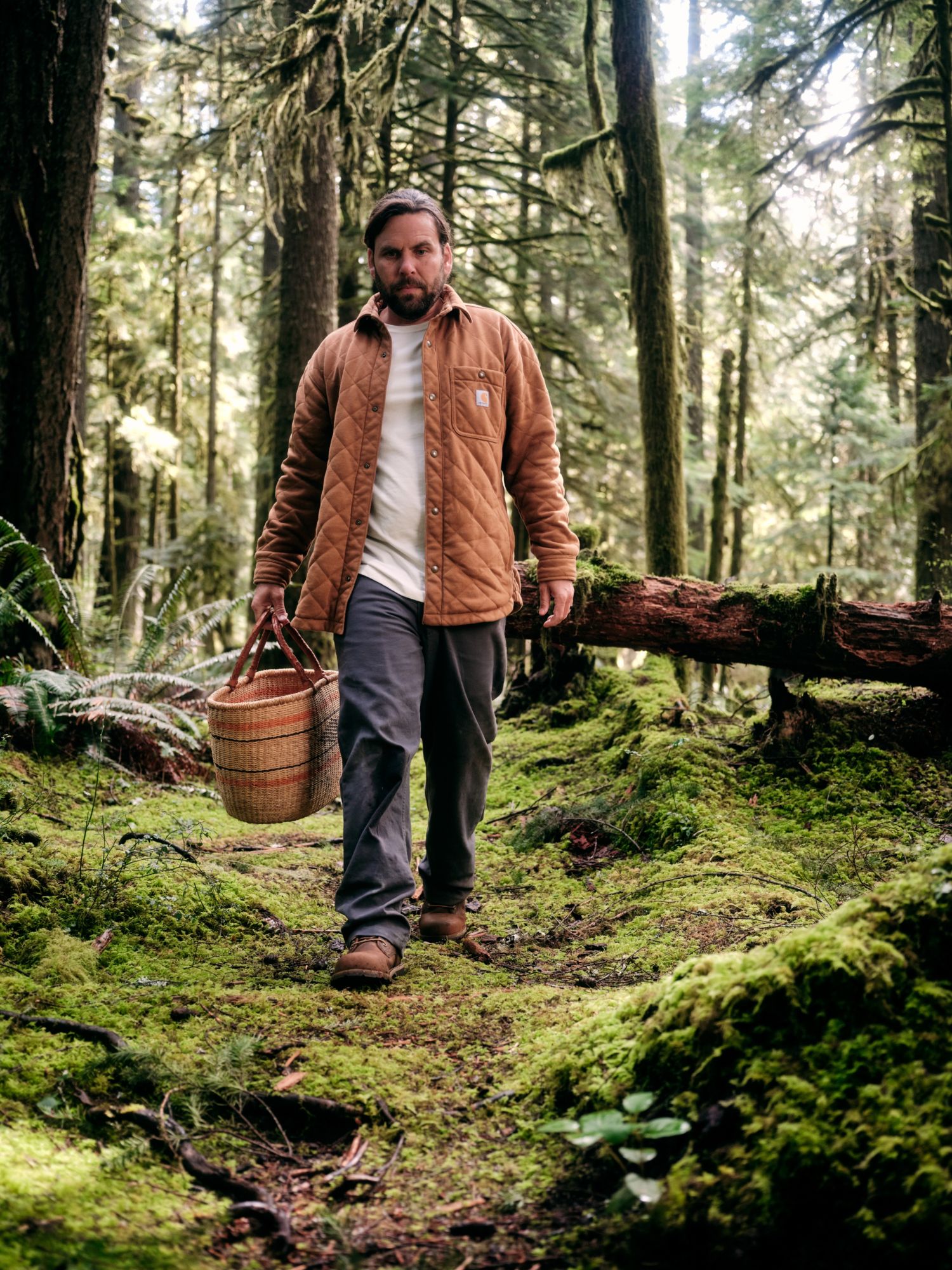 Carhartt Men's Rain Defender Quilt Snap Front Jacket product image