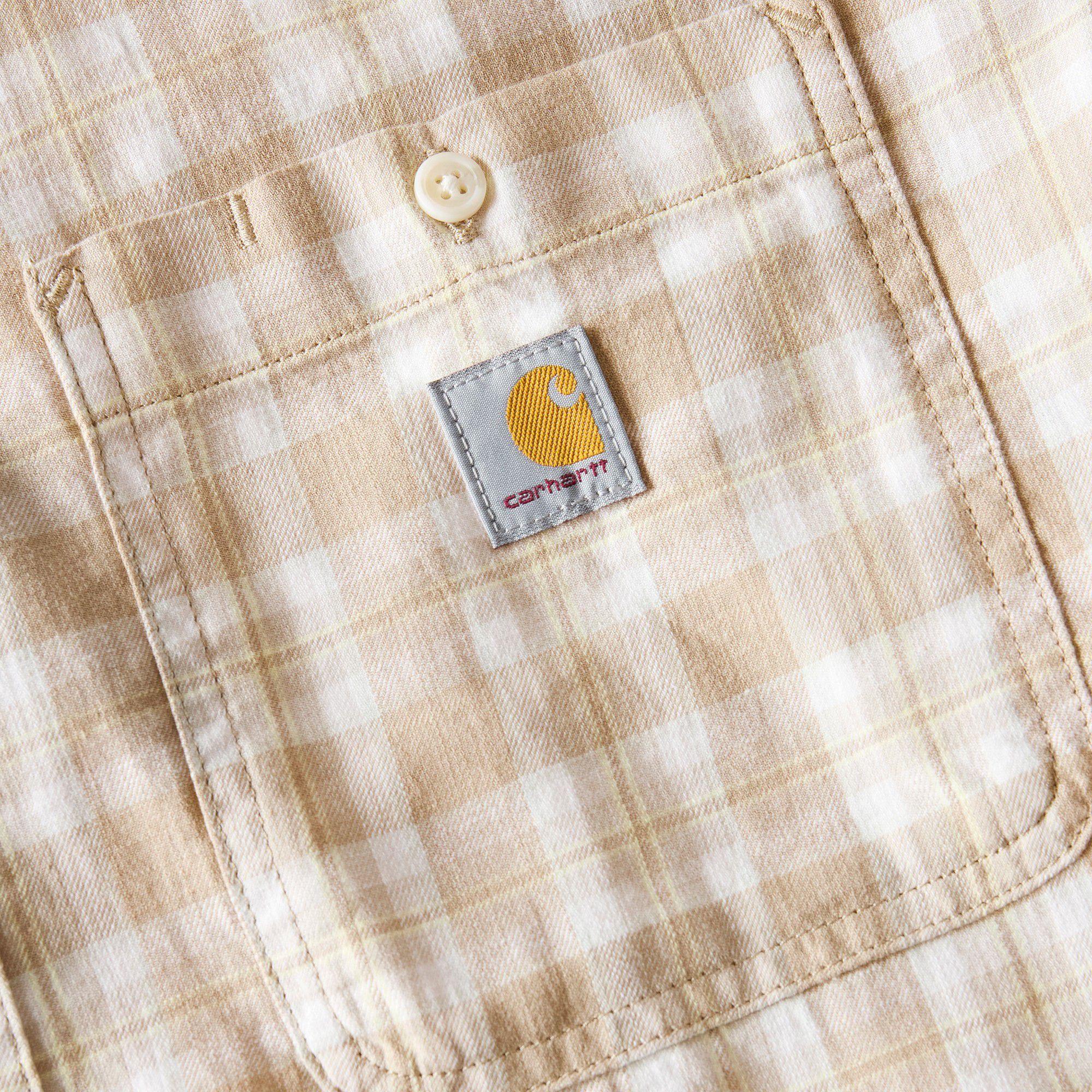 Carhartt Men's Bozeman Button-Front Plaid Short Sleeve Shirt product image