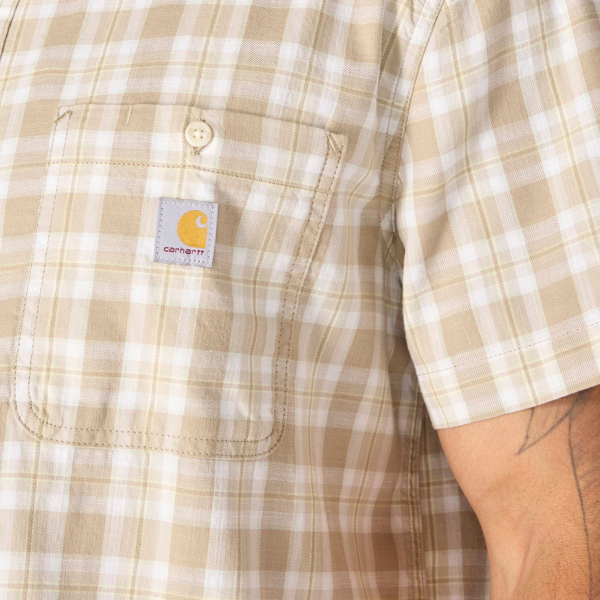 Carhartt Men's Bozeman Button-Front Plaid Short Sleeve Shirt product image