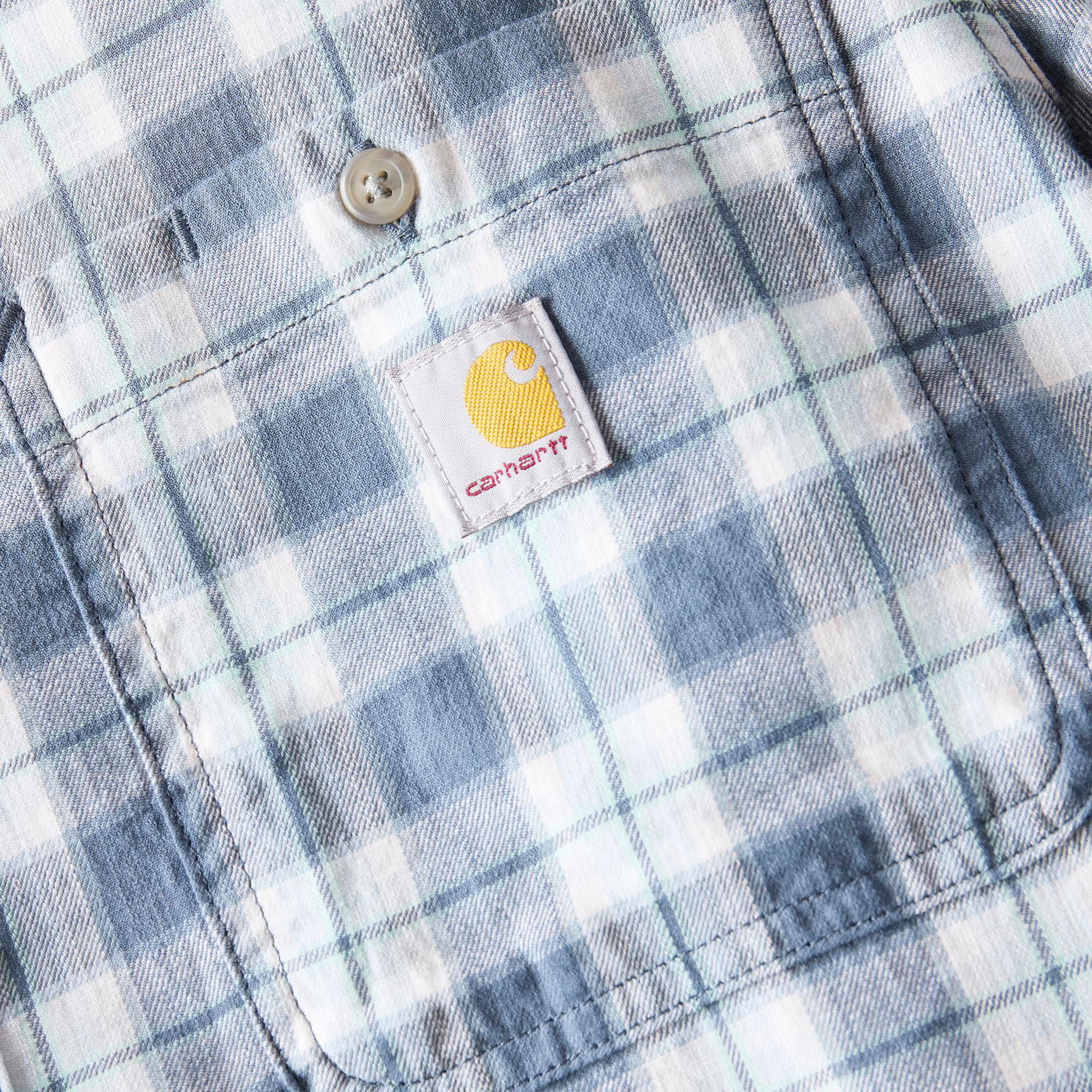 Carhartt Men's Bozeman Button-Front Plaid Short Sleeve Shirt product image