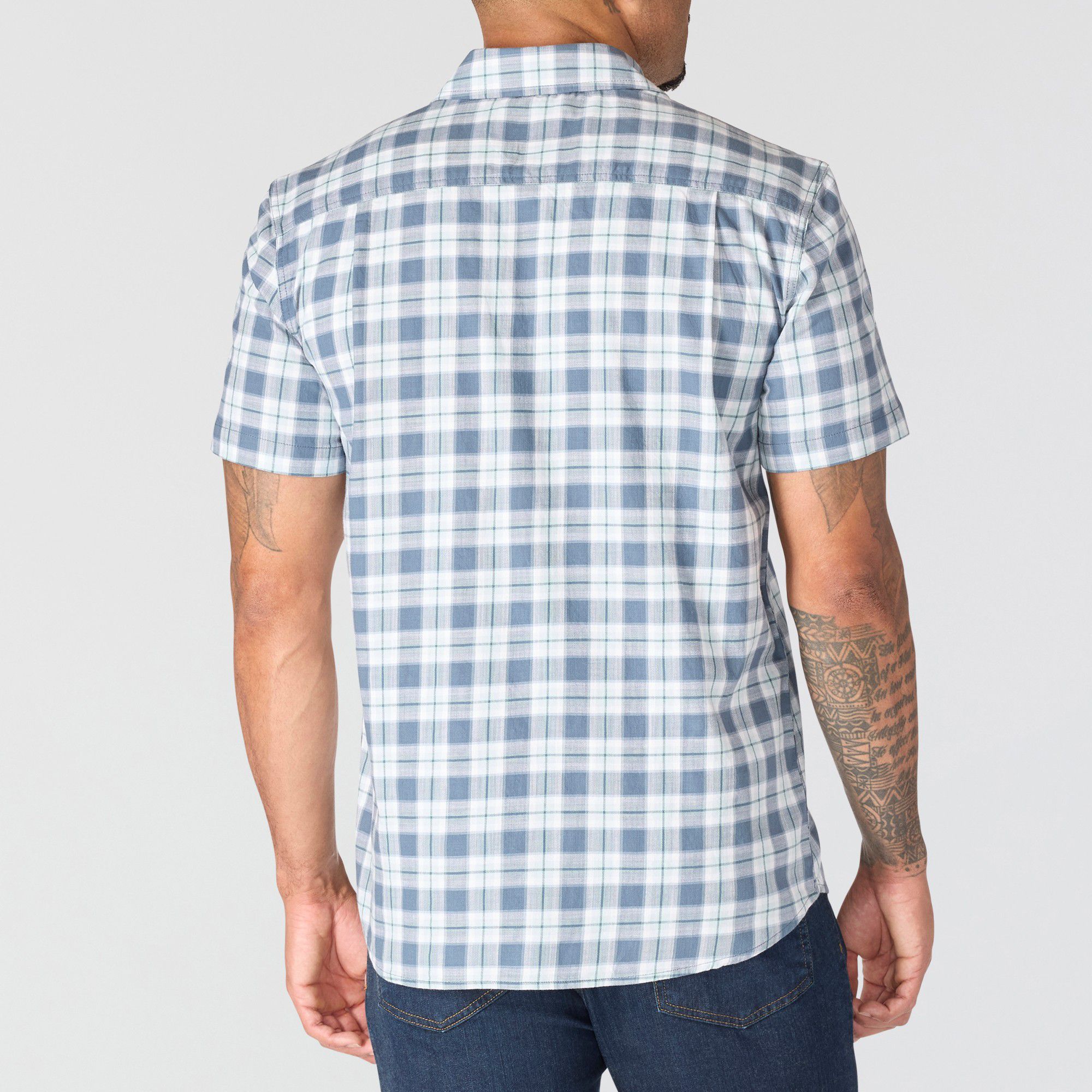 Carhartt Men's Bozeman Button-Front Plaid Short Sleeve Shirt product image