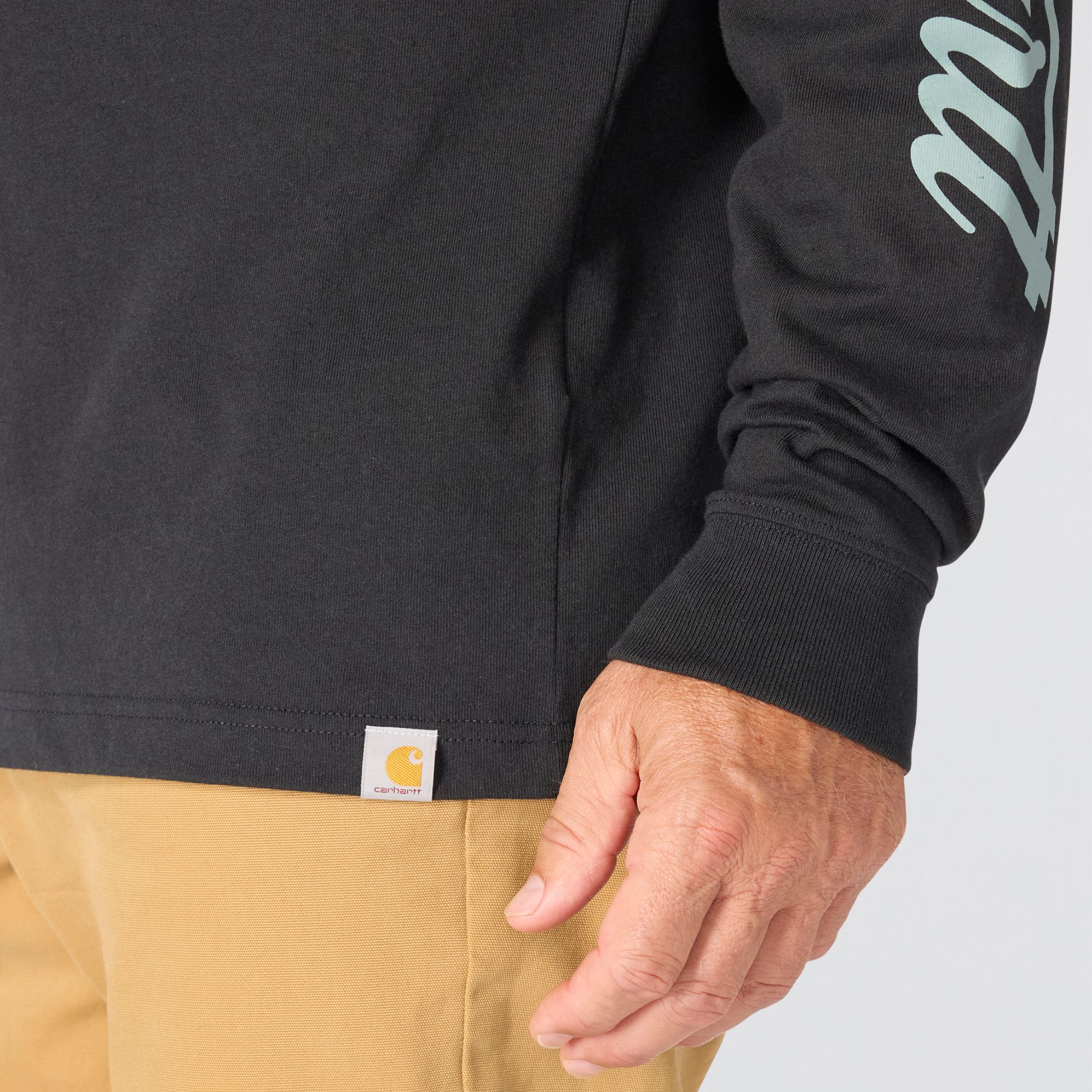 Carhartt Men's St. Patrick's Script Long Sleeve Graphic  T-Shirt product image