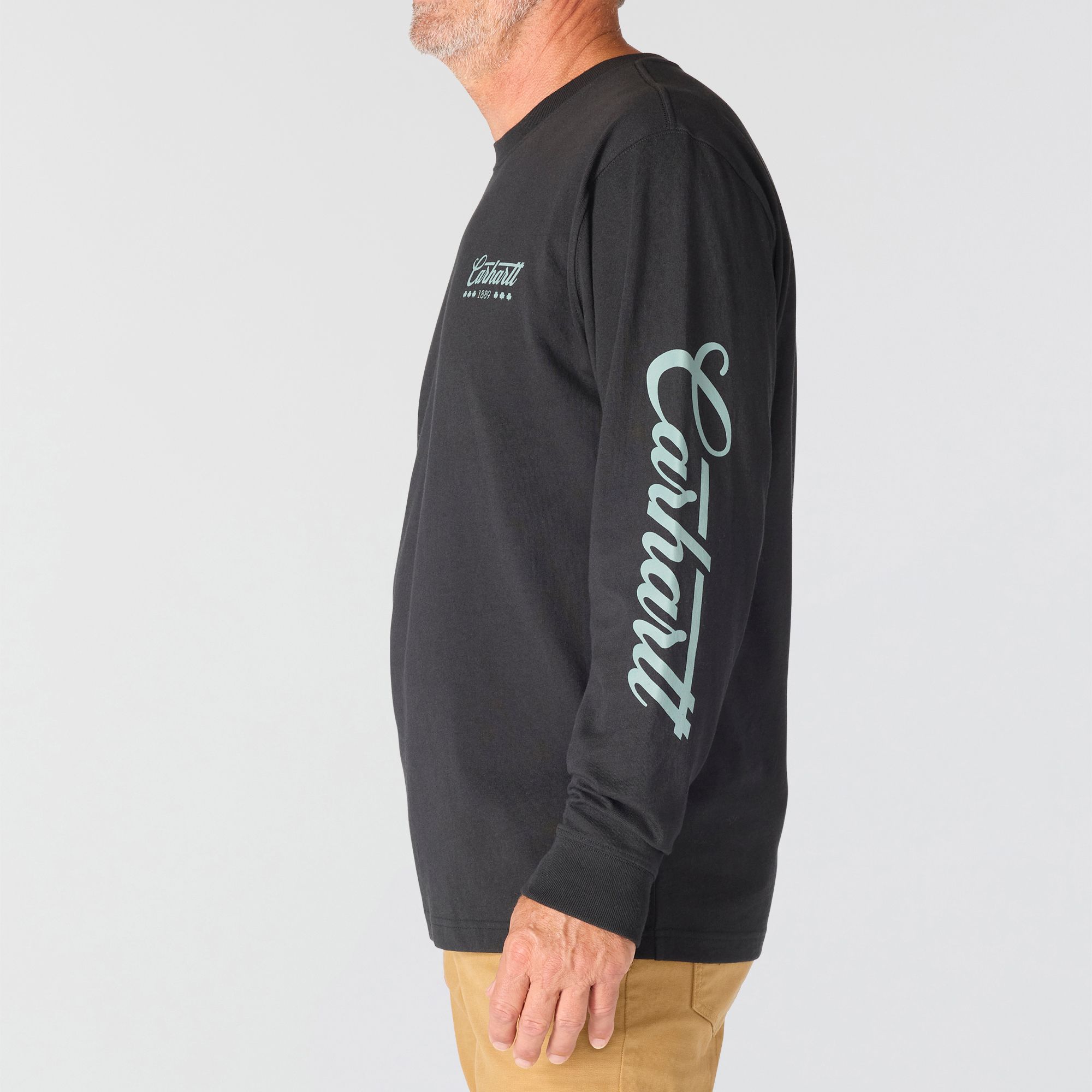 Carhartt Men's St. Patrick's Script Long Sleeve Graphic  T-Shirt product image