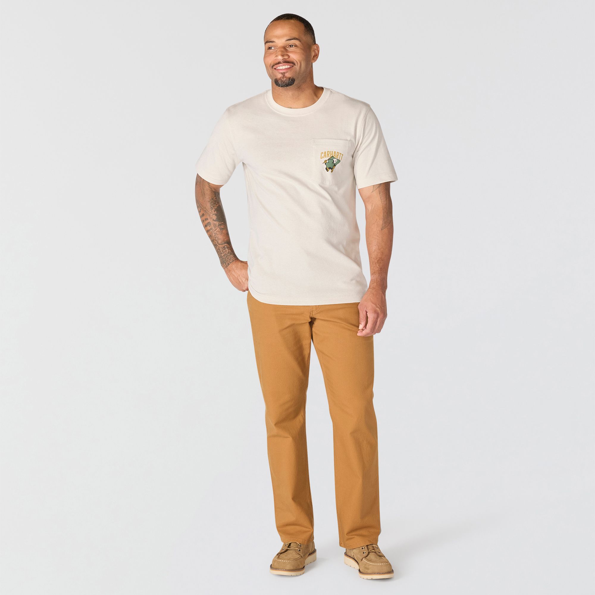 Carhartt Men's St. Patrick's Shamrock Short Sleeve Graphic T-Shirt product image