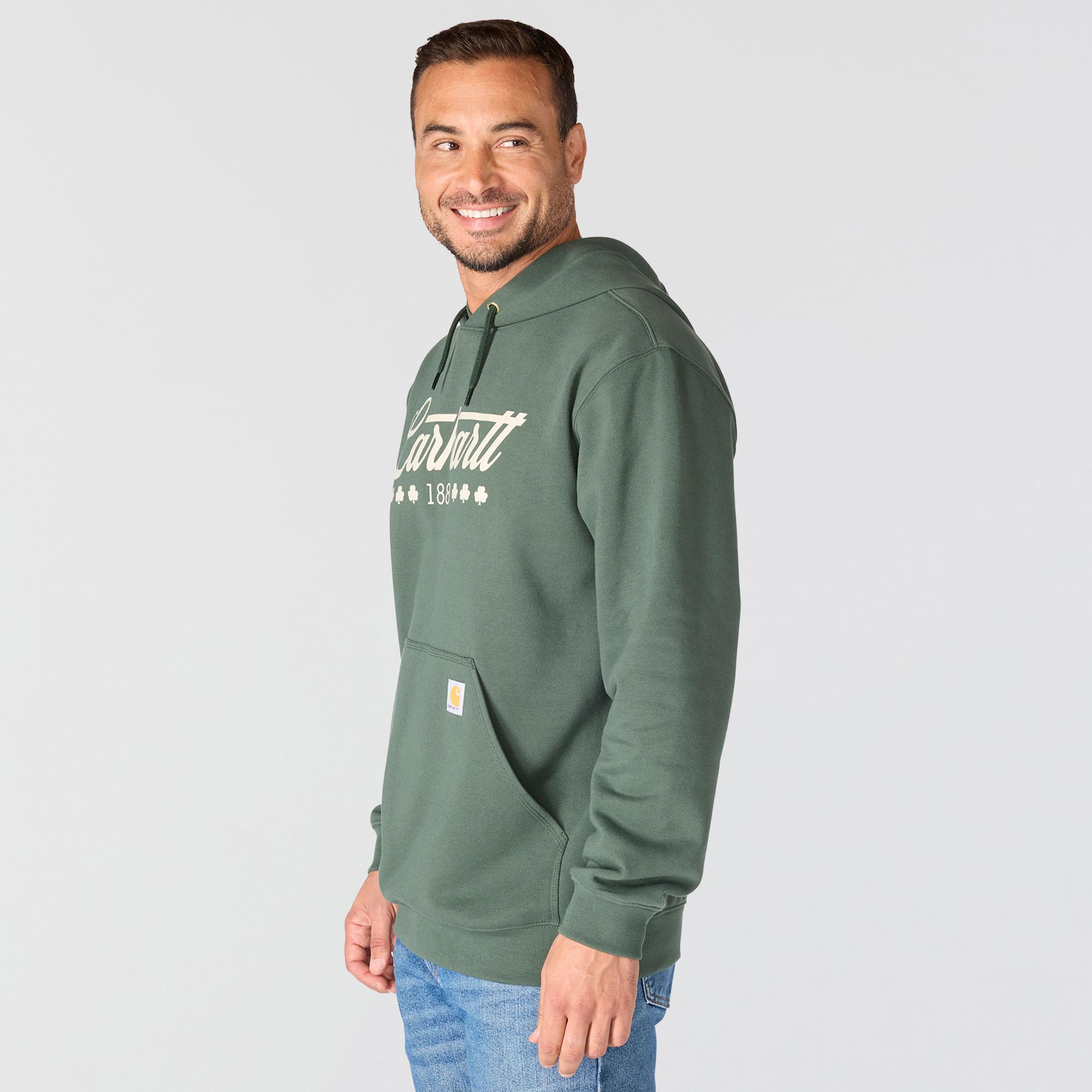 Carhartt Men's St. Patrick's Script Graphic Hoodie product image