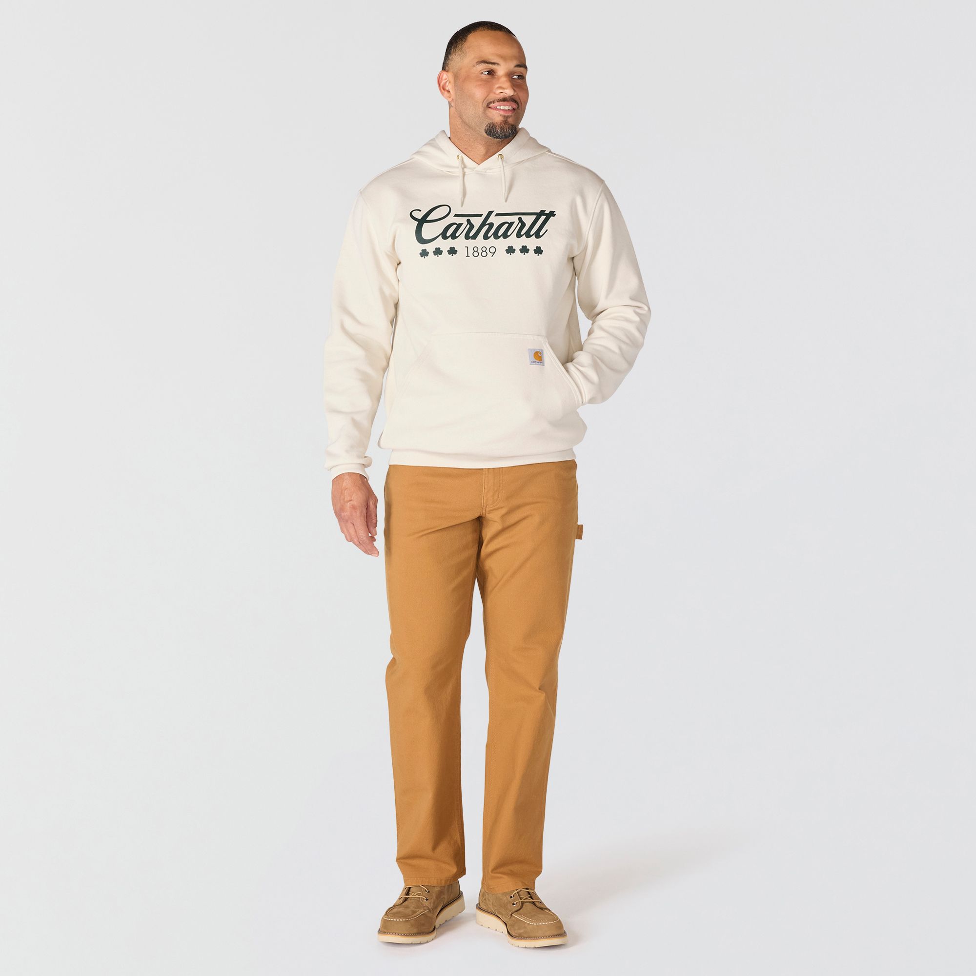 Carhartt Men's St. Patrick's Script Graphic Hoodie product image