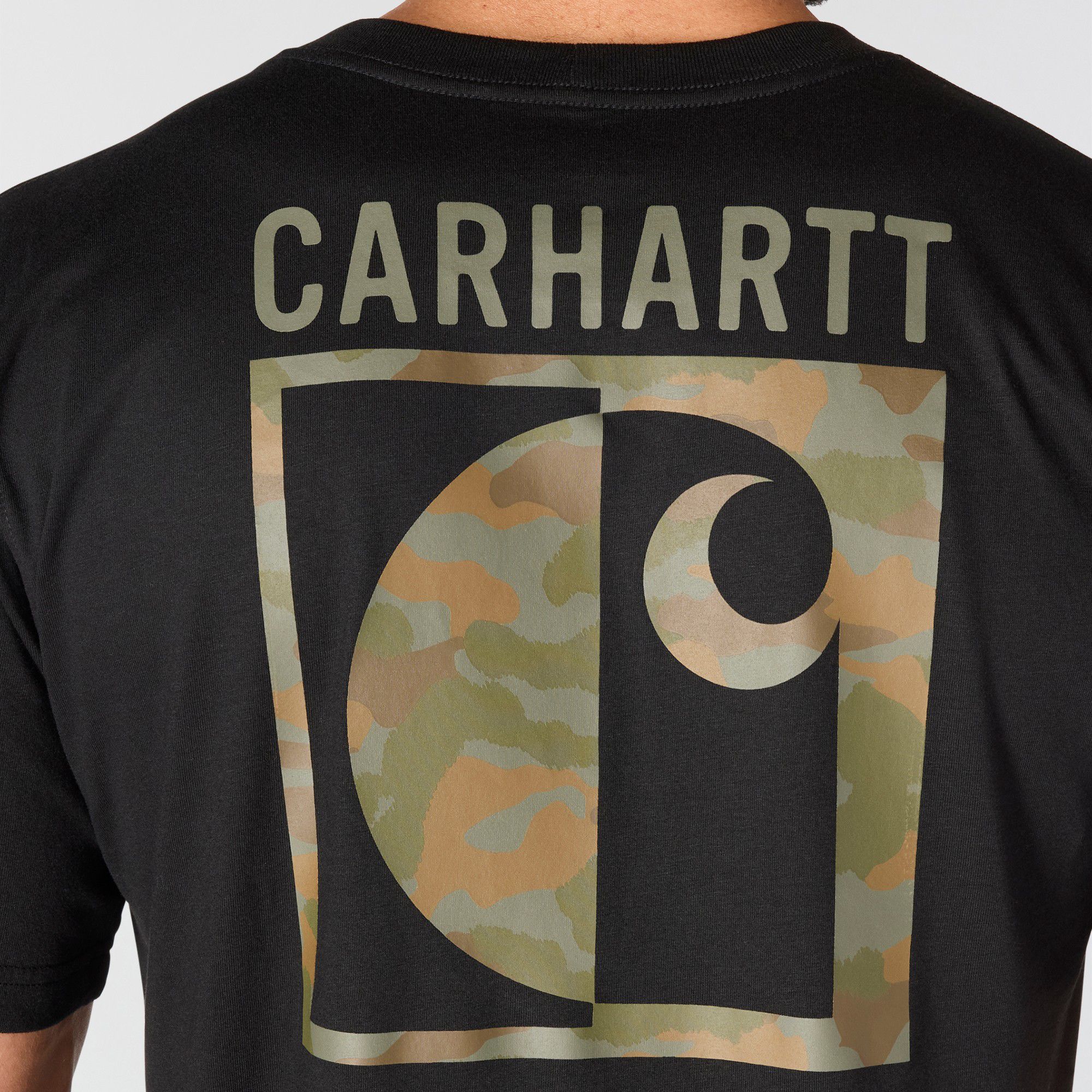 Carhartt Men's Irvine Block Camo Short Sleeve T-Shirt product image