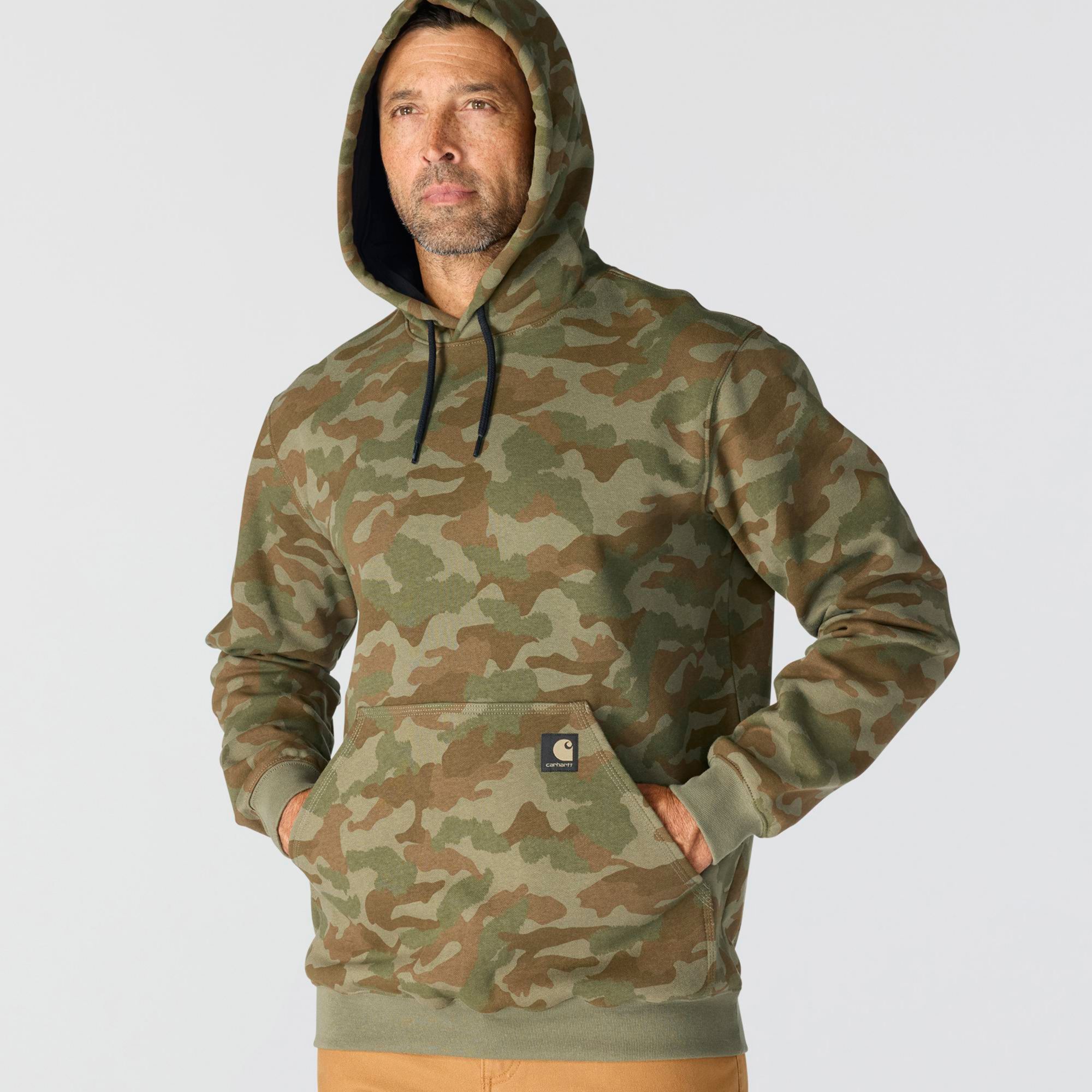Carhartt Men's Marquette AOP Camo Hoodie product image