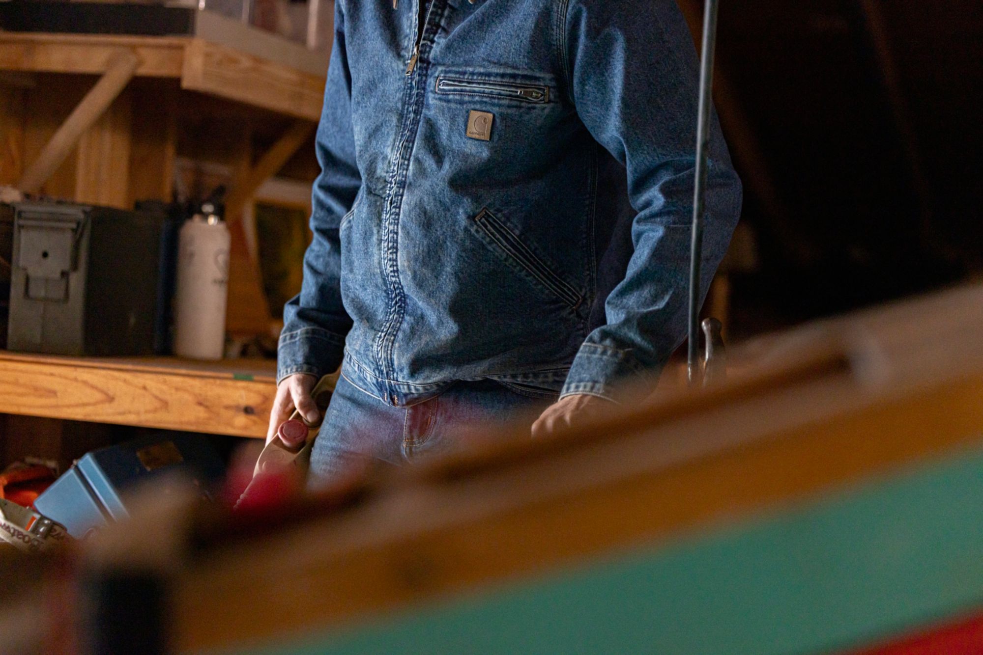 Carhartt Men's Washed Duck Detroit Jacket product image