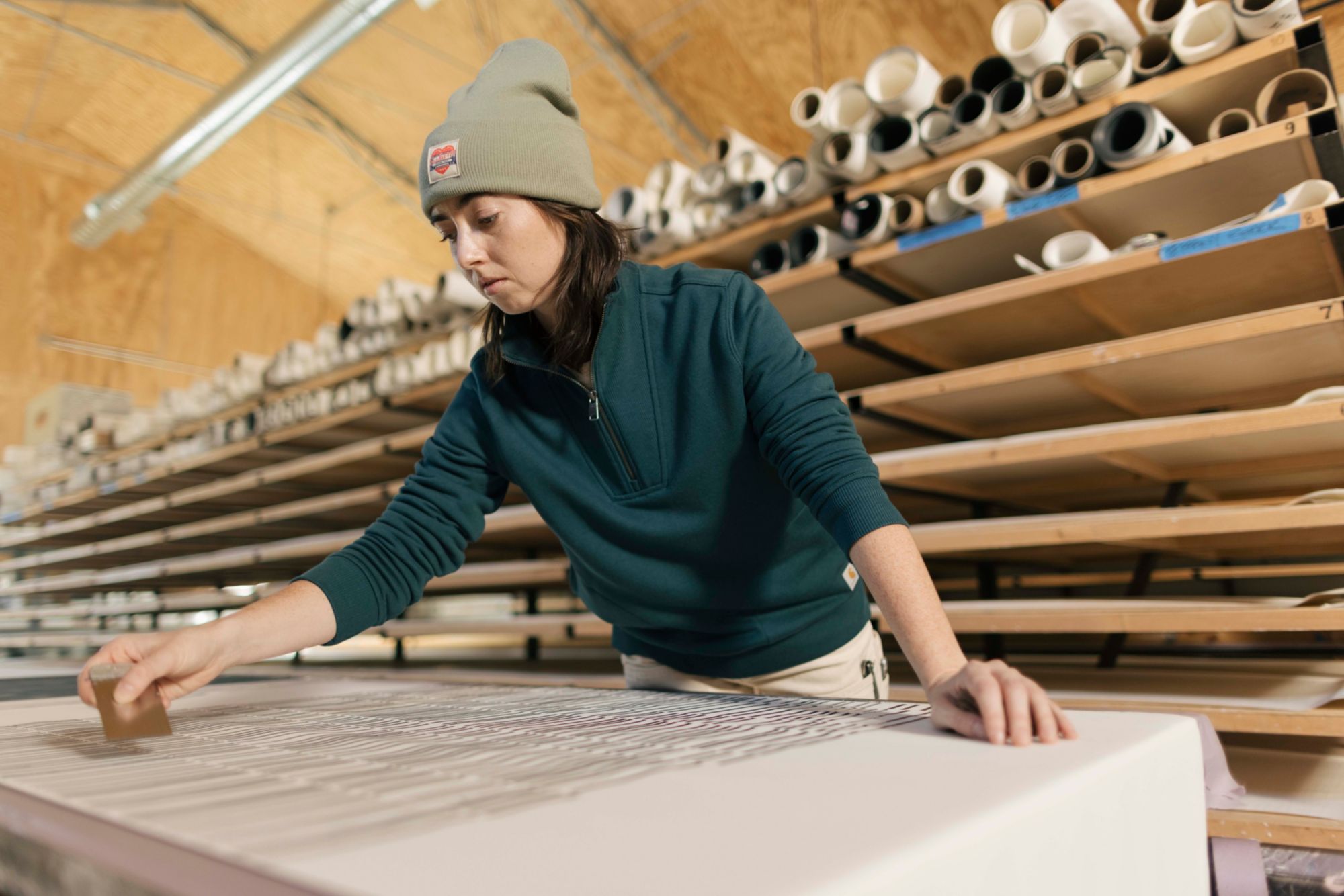 Carhartt Women's Knit HRT Patch Beanie product image