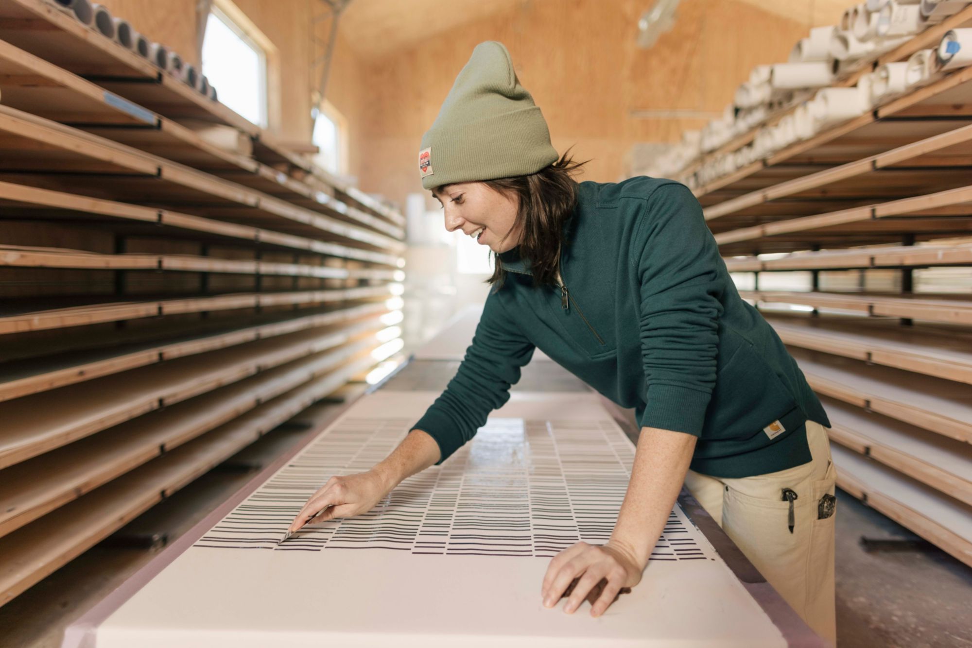 Carhartt Women's Knit HRT Patch Beanie product image