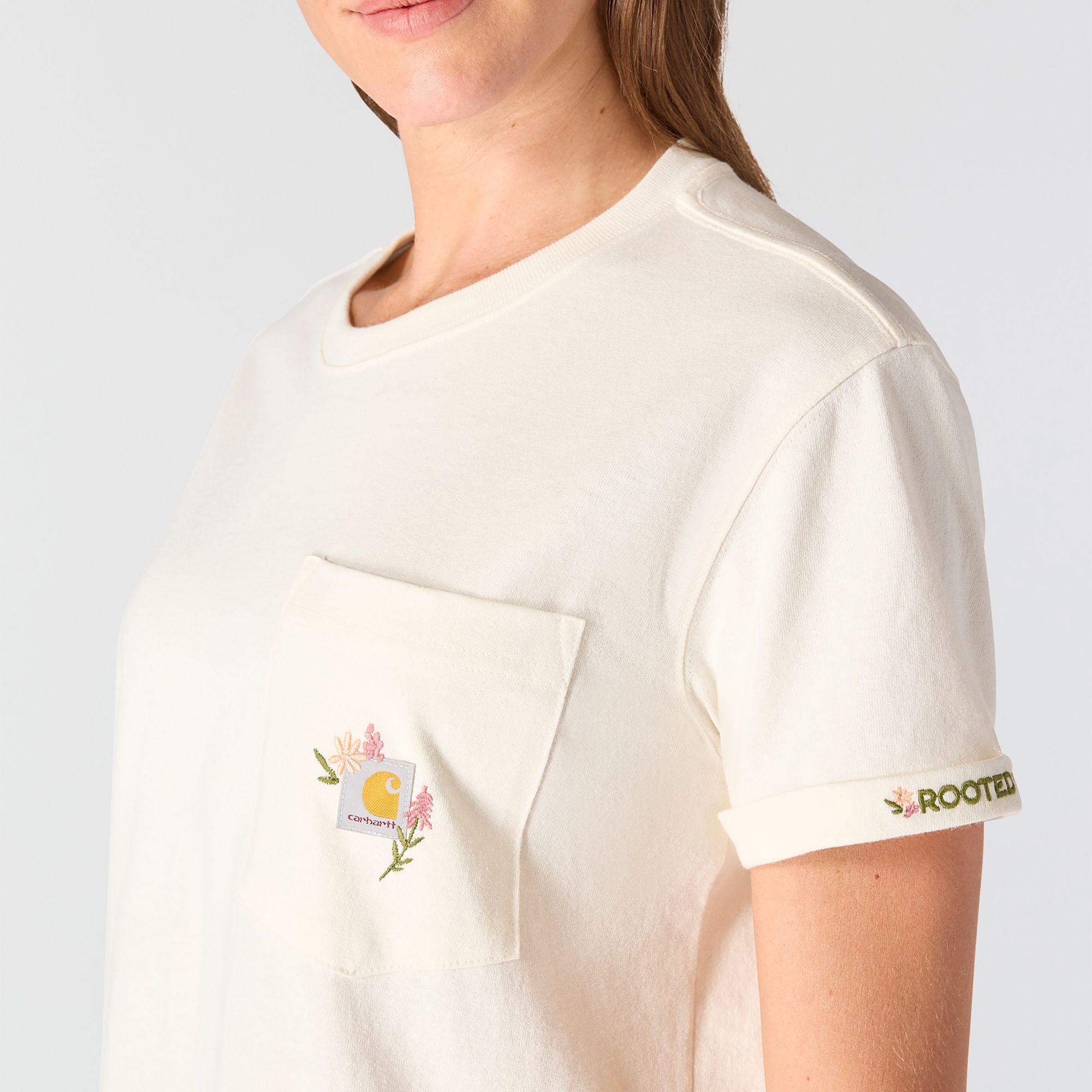 Carhartt Women's Floral Embroidery T-Shirt product image