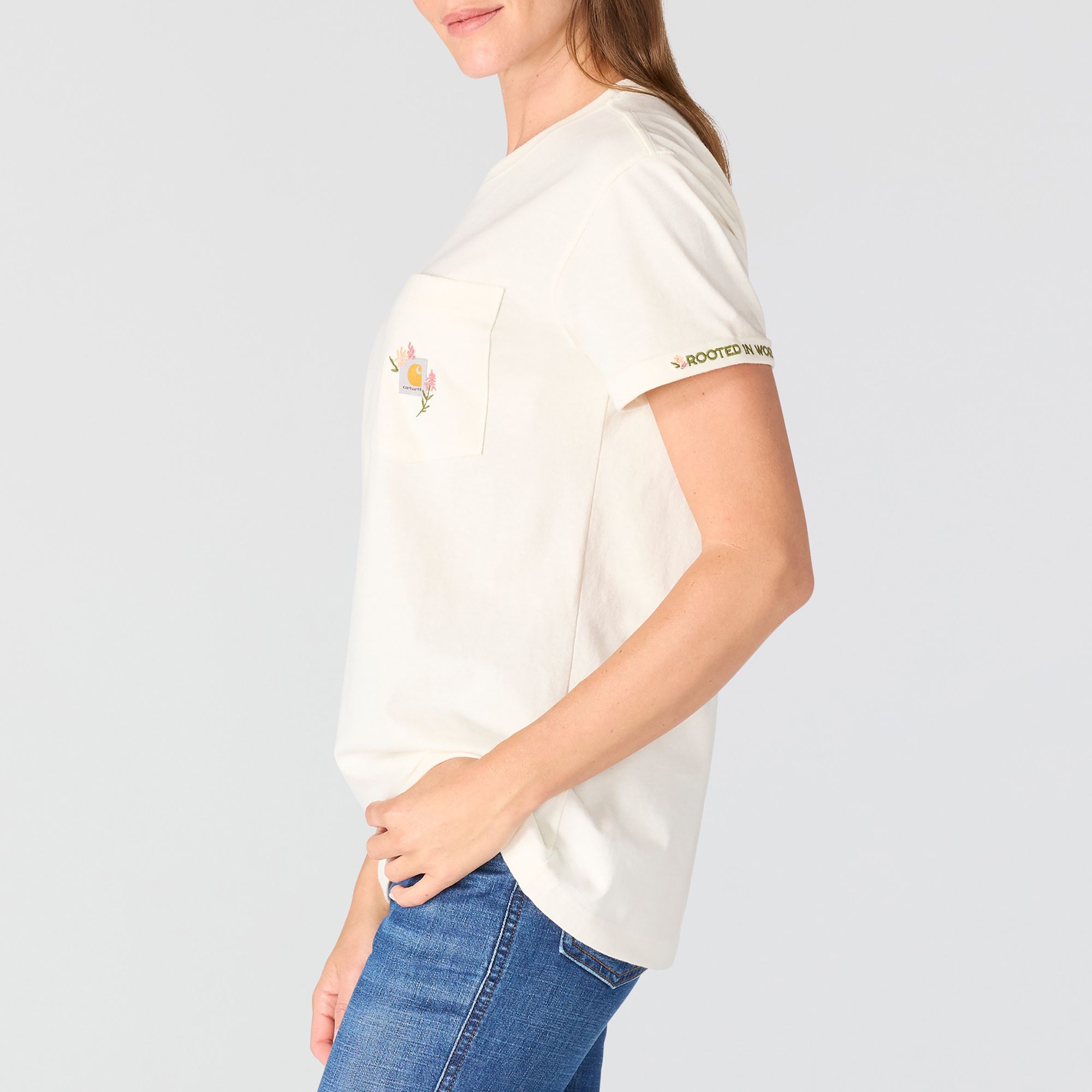 Carhartt Women's Floral Embroidery T-Shirt product image