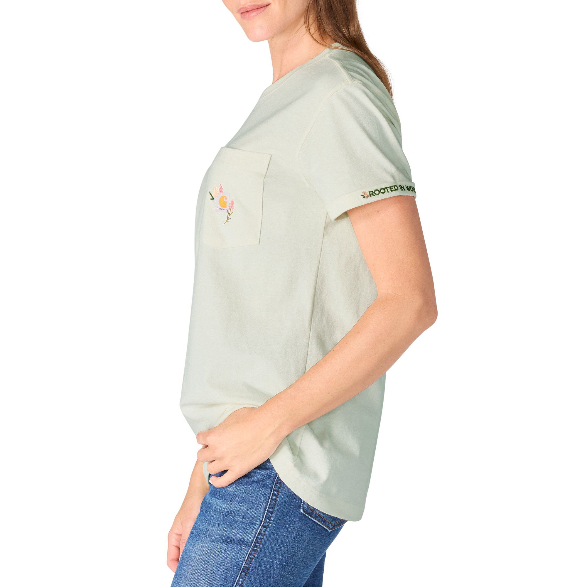 Carhartt Women's Floral Embroidery T-Shirt product image