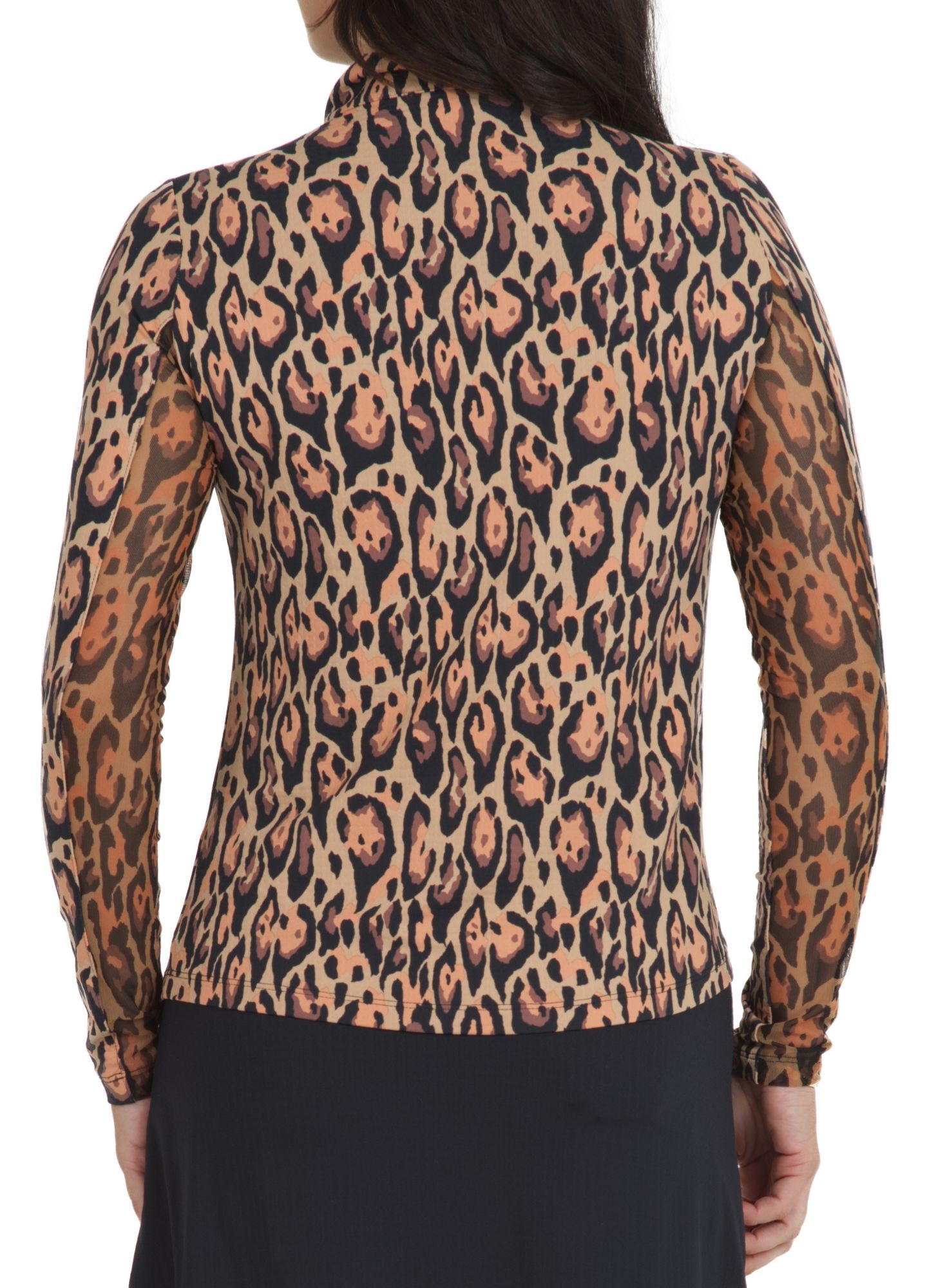 IBKUL Women's Gemma Long Sleeve 1/4 Zip Mock Neck Golf Pullover product image