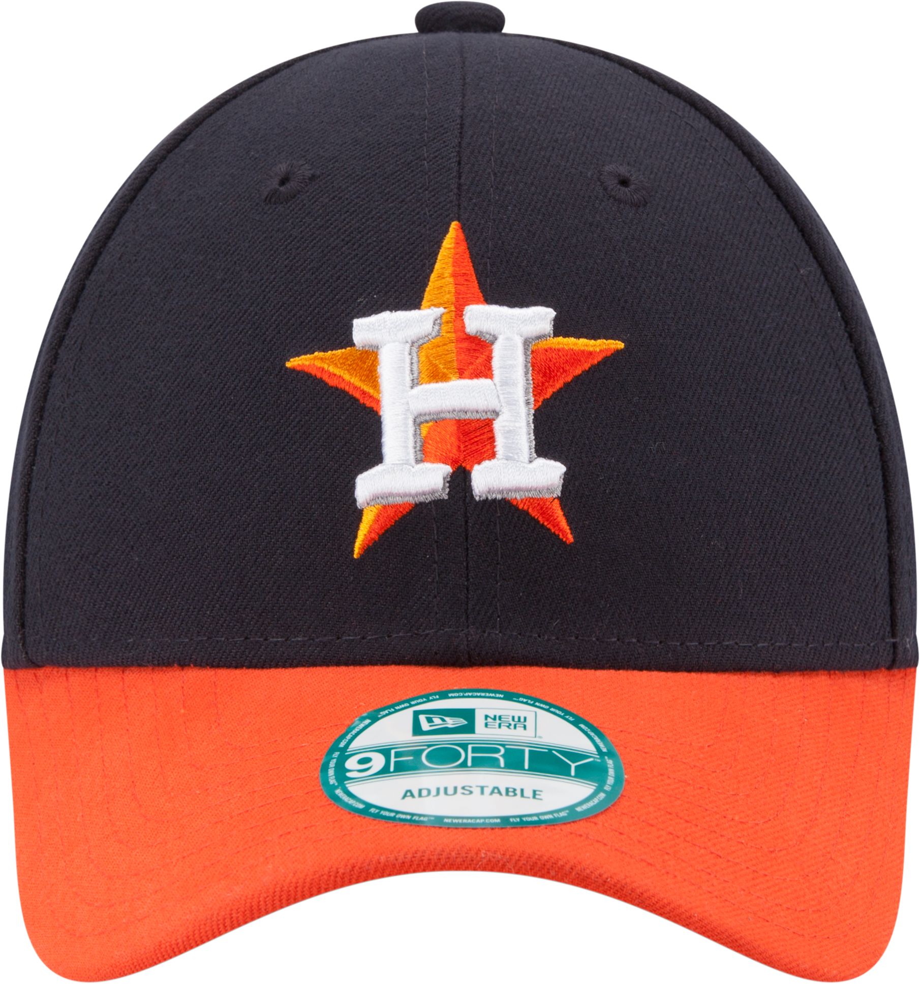 New Era Men's Houston Astros 9Forty Navy Adjustable Hat product image
