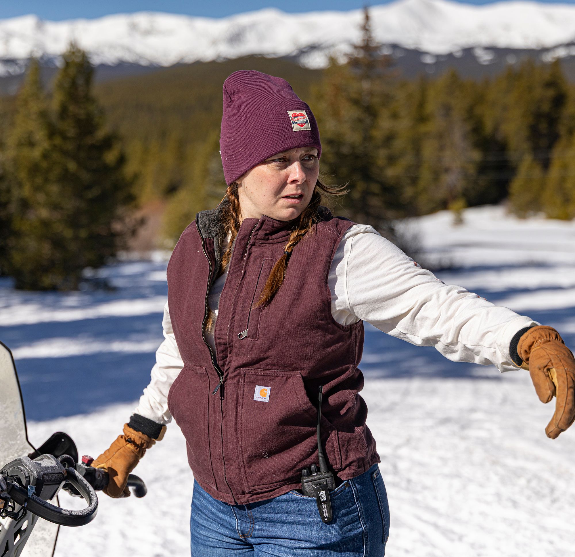 Carhartt Women's Irvine Logo Long Sleeve T-Shirt product image