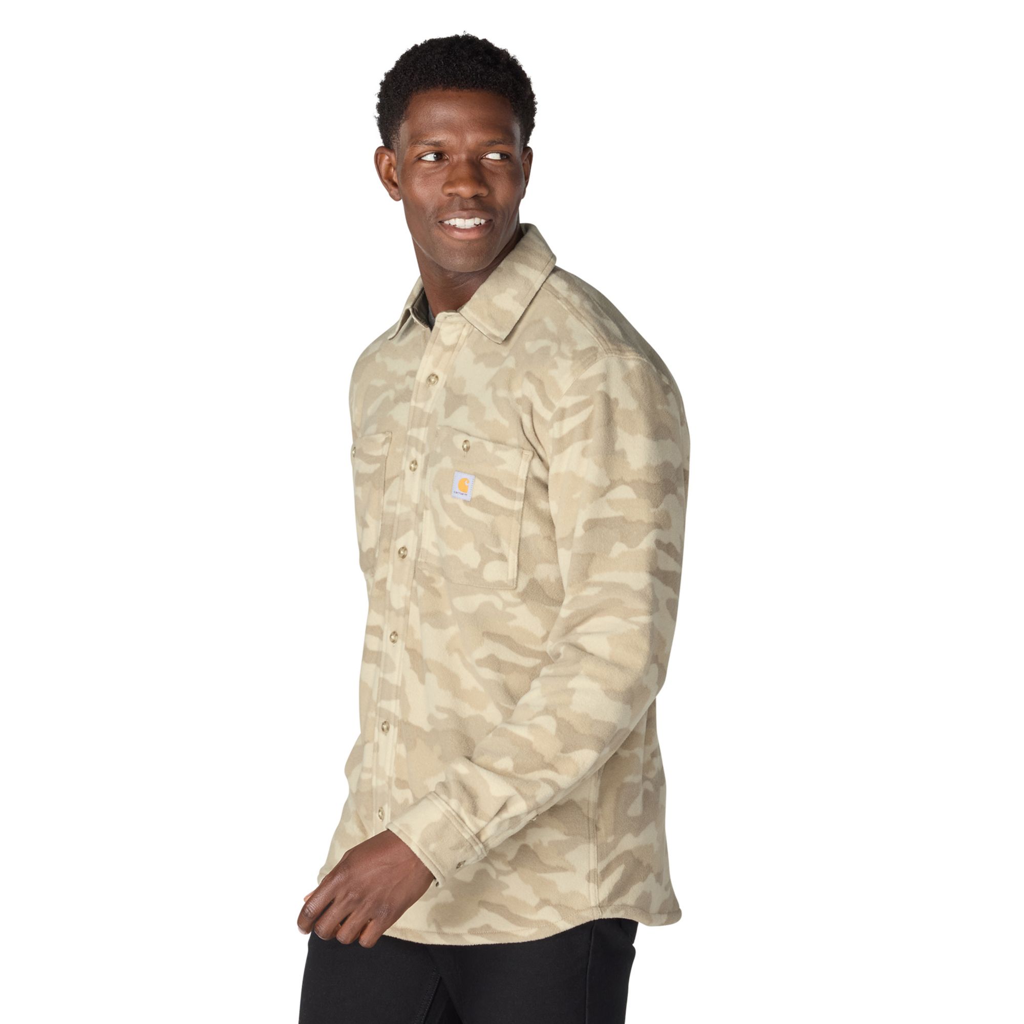 Carhartt Men's Seneca Loose Fit Long Sleeve Print Shirt product image